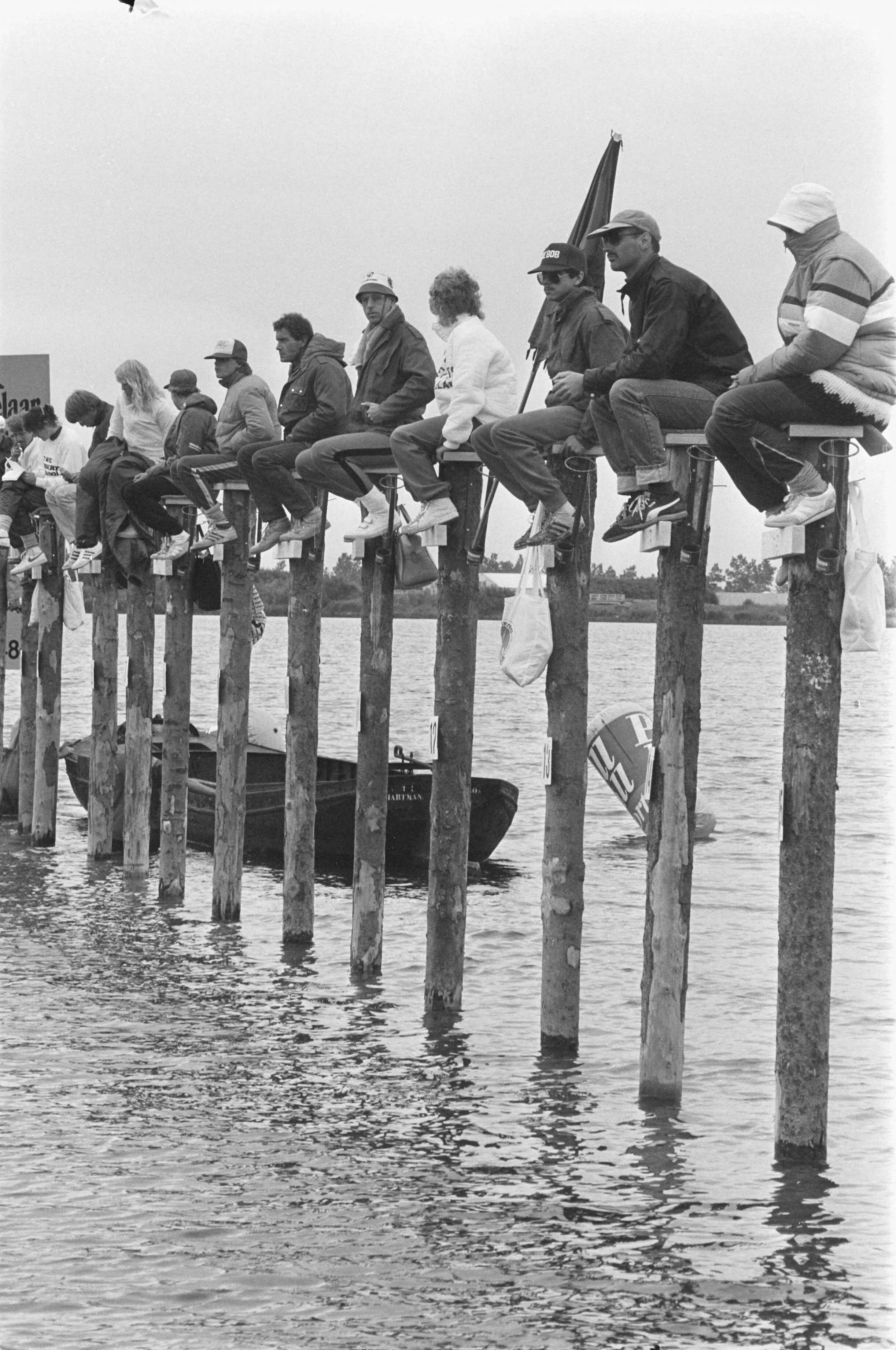 Fotocollectie Anefo — WK paalzitten in Noordwijkerhout — Foto: Croes, Rob C. / Anefo. Licentie: Set B: Rechtenvrij / Publiek Domein. Bron: Nationaal Archief. http://hdl.handle.net/10648/ad3b8f34-d0b4-102d-bcf8-003048976d84