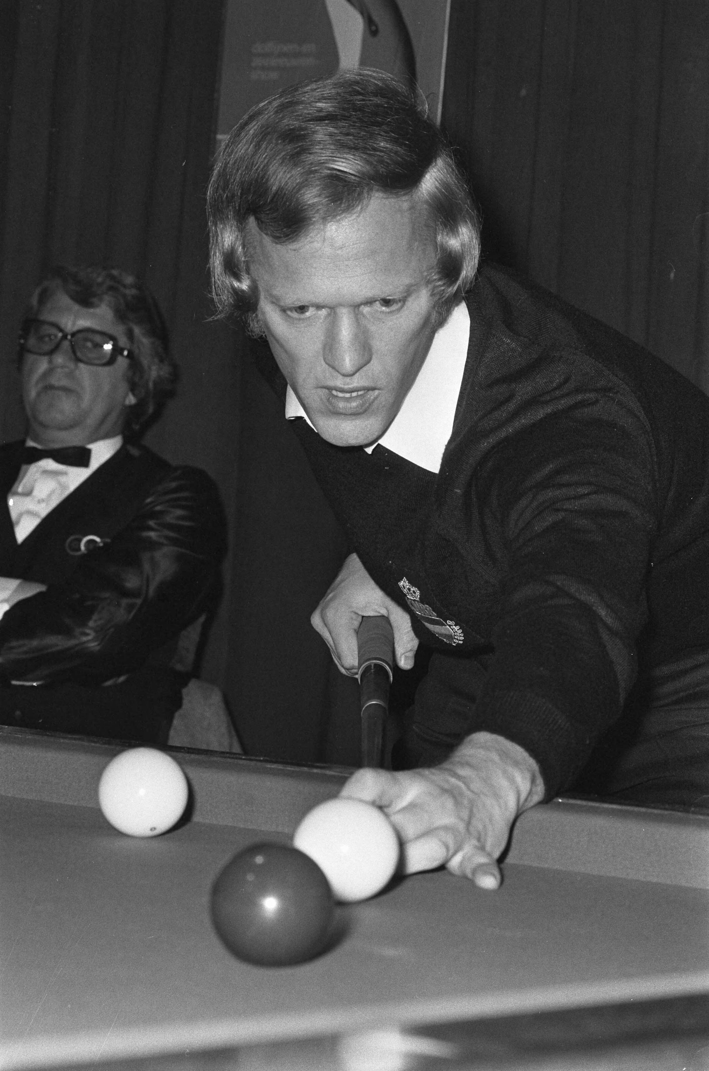 Fotocollectie Anefo — Europees kampioenschap bandstoten in Zandvoort, Vultink in actie — Foto: Verhoeff, Bert / Anefo. Licentie: Set B: Rechtenvrij / Publiek Domein. Bron: Nationaal Archief. http://hdl.handle.net/10648/ac46f1f4-d0b4-102d-bcf8-003048976d84