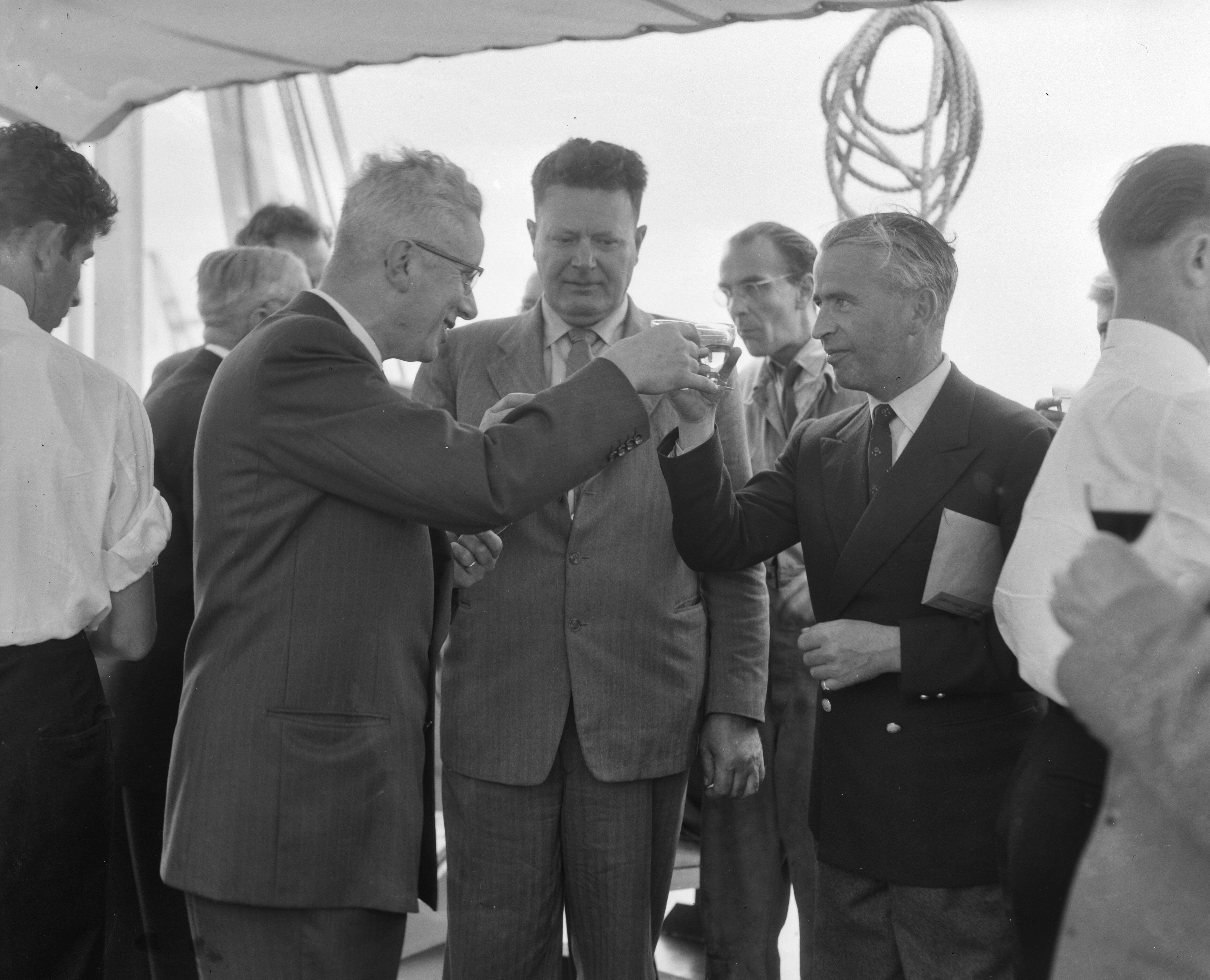 Fotocollectie Anefo — Proefvaart "Mary North" van N.V. Zaanlandse Scheepvaartmaatschappij Zaandam — Foto: Pot, Harry / Anefo. Licentie: Set B: Rechtenvrij / Publiek Domein. Bron: Nationaal Archief. http://hdl.handle.net/10648/a94bdd34-d0b4-102d-bcf8-003048976d84