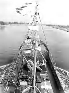 Fotocollectie Anefo — Proefvaart en overdracht van de "Spolando" bij de Zaanlandse Scheepsbouw Maatschappij te Zaandam — Foto: Rossem, Wim van / Anefo. Licentie: Set B: Rechtenvrij / Publiek Domein. Bron: Nationaal Archief. http://hdl.handle.net/10648/a980d142-d0b4-102d-bcf8-003048976d84