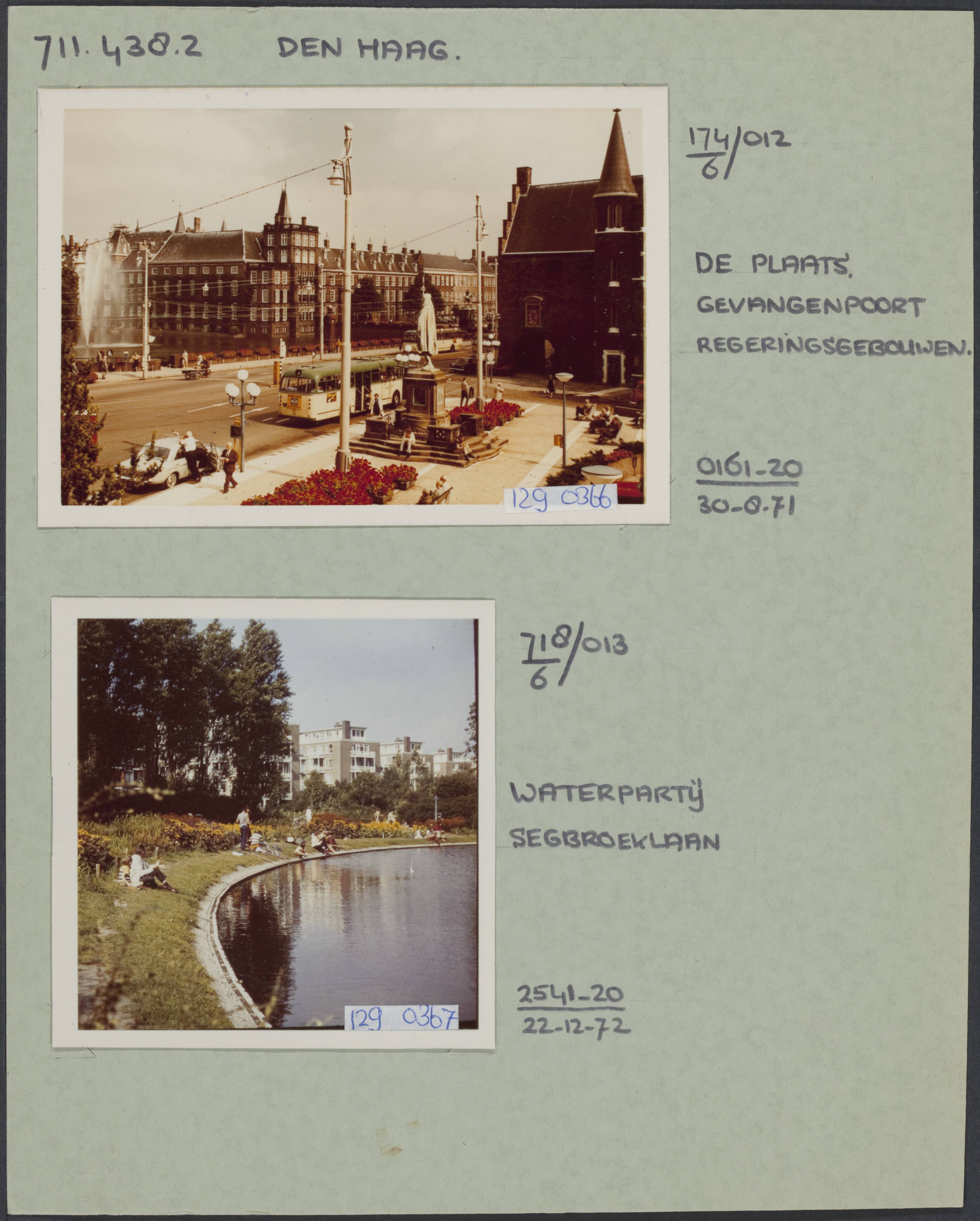 Steden [RVD] — Den Haag. Waterpartij Segbroeklaan — Foto: Rijksvoorlichtingsdienst (RVD). Licentie: Set B: Rechtenvrij / Publiek Domein. Bron: Nationaal Archief. http://hdl.handle.net/10648/af467898-d0b4-102d-bcf8-003048976d84