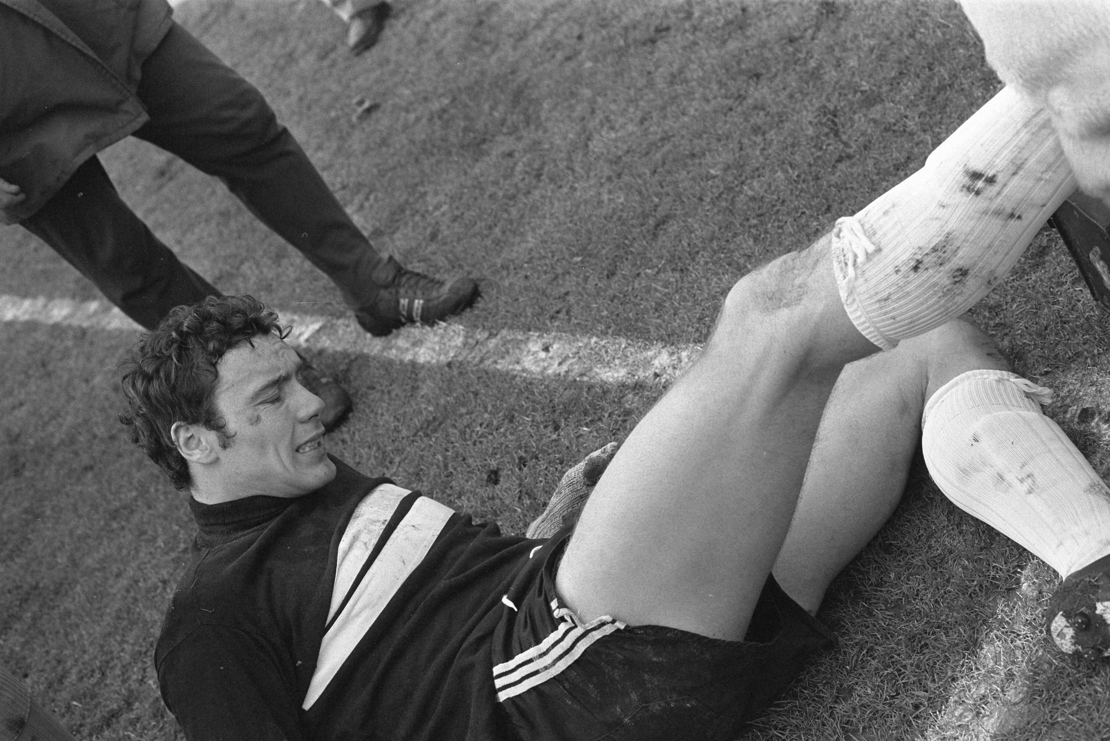Fotocollectie Anefo — Ajax tegen Volendam 4-0 — Foto: Peters, Hans / Anefo. Licentie: Set B: Rechtenvrij / Publiek Domein. Bron: Nationaal Archief. http://hdl.handle.net/10648/abb47c20-d0b4-102d-bcf8-003048976d84