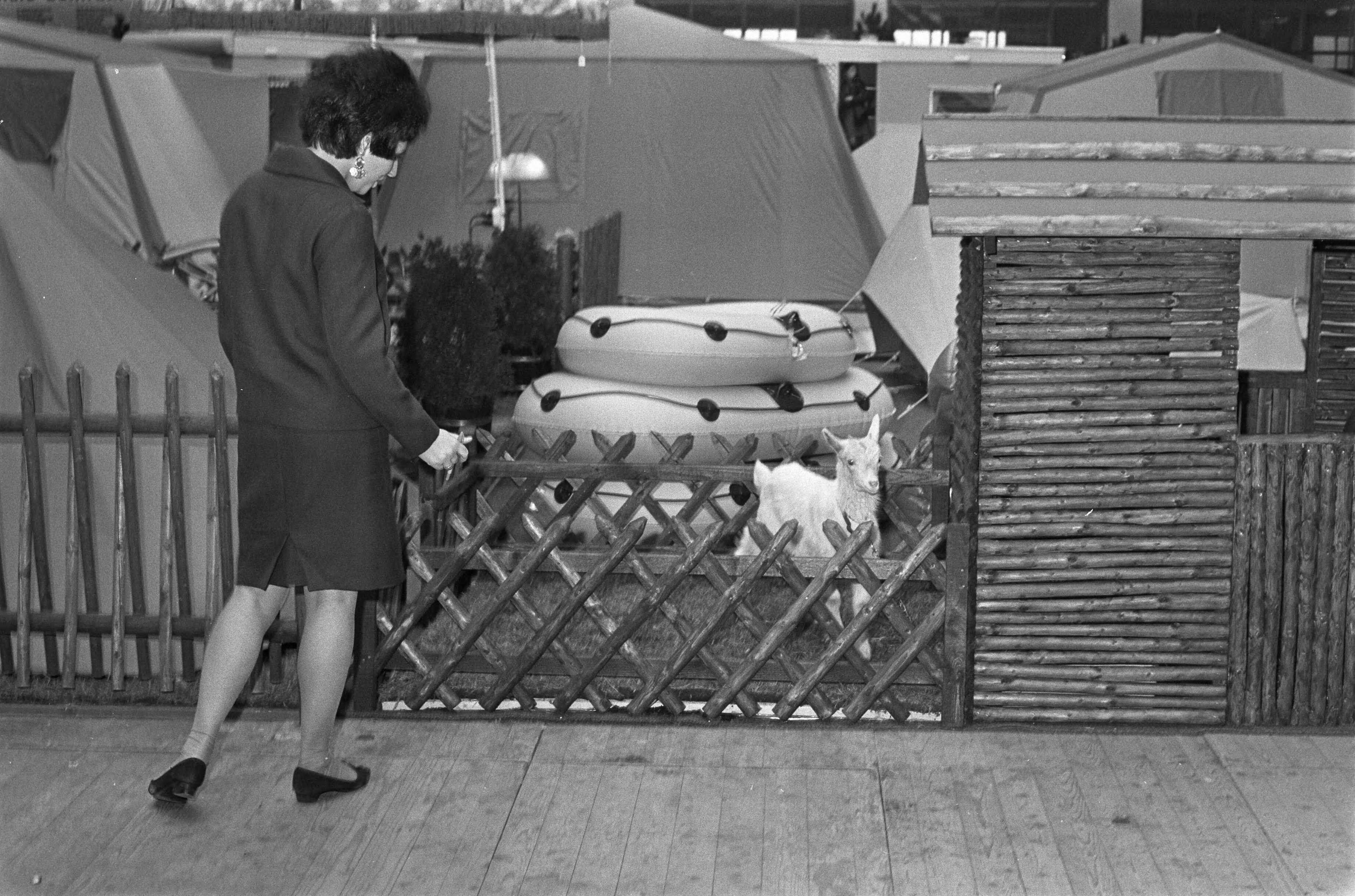 Fotocollectie Anefo — Opening van de 8ste Nat. Kampeer- en Sporttentoonstelli "Kamp Houtrust" door wethouder van Econom. Zaken, B. Bol te Den Haag — Foto: Verhoeff, Bert / Anefo. Licentie: Set B: Rechtenvrij / Publiek Domein. Bron: Nationaal Archief. http://hdl.handle.net/10648/ab6536ec-d0b4-102d-bcf8-003048976d84