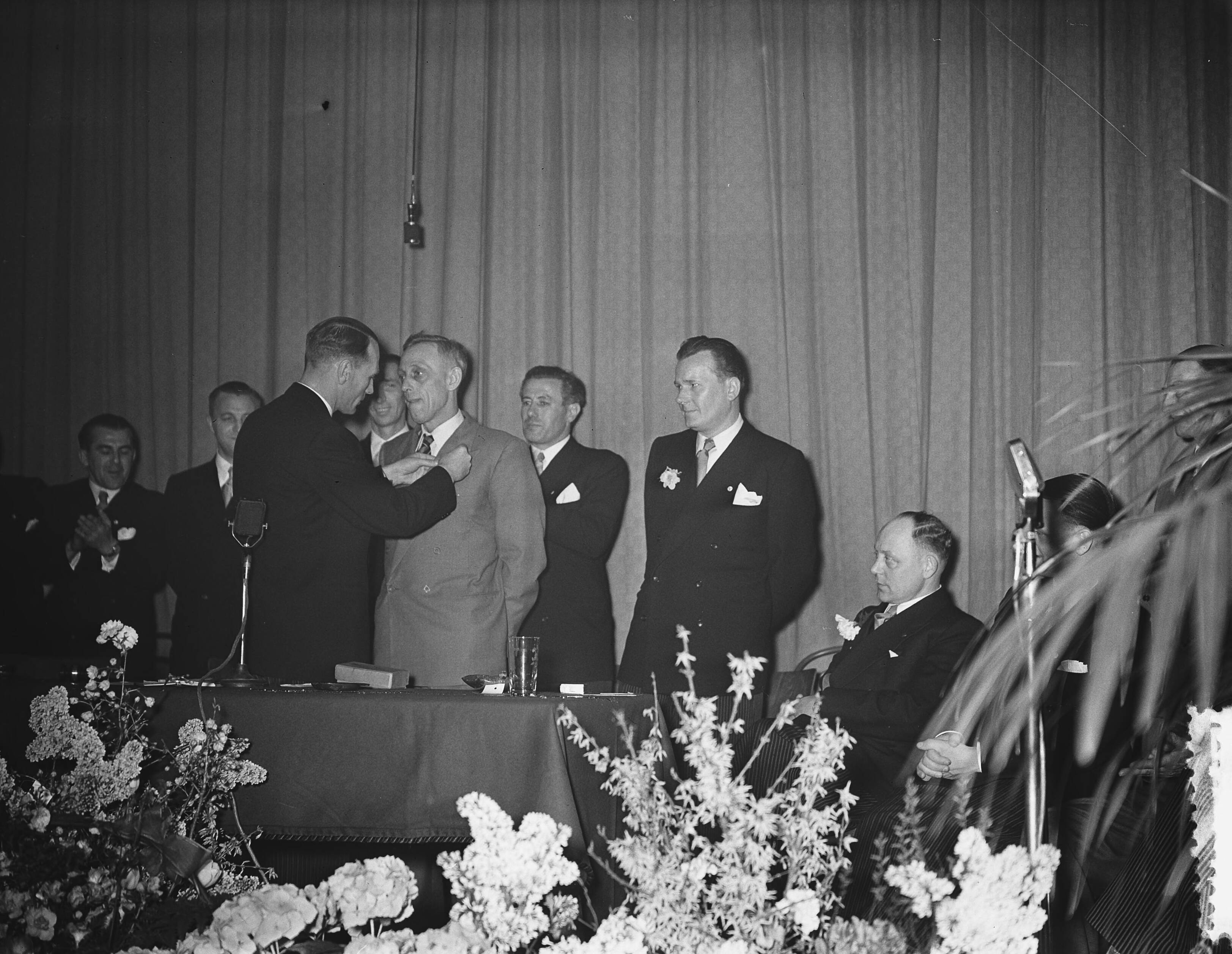 50-jarig jubileum van voetbalvereniging ZFC — Foto: Bilsen, Joop van / Anefo. — Licentie: Set B: Rechtenvrij / Publiek Domein. Bron: Nationaal Archief. http://hdl.handle.net/10648/a91f8d92-d0b4-102d-bcf8-003048976d84