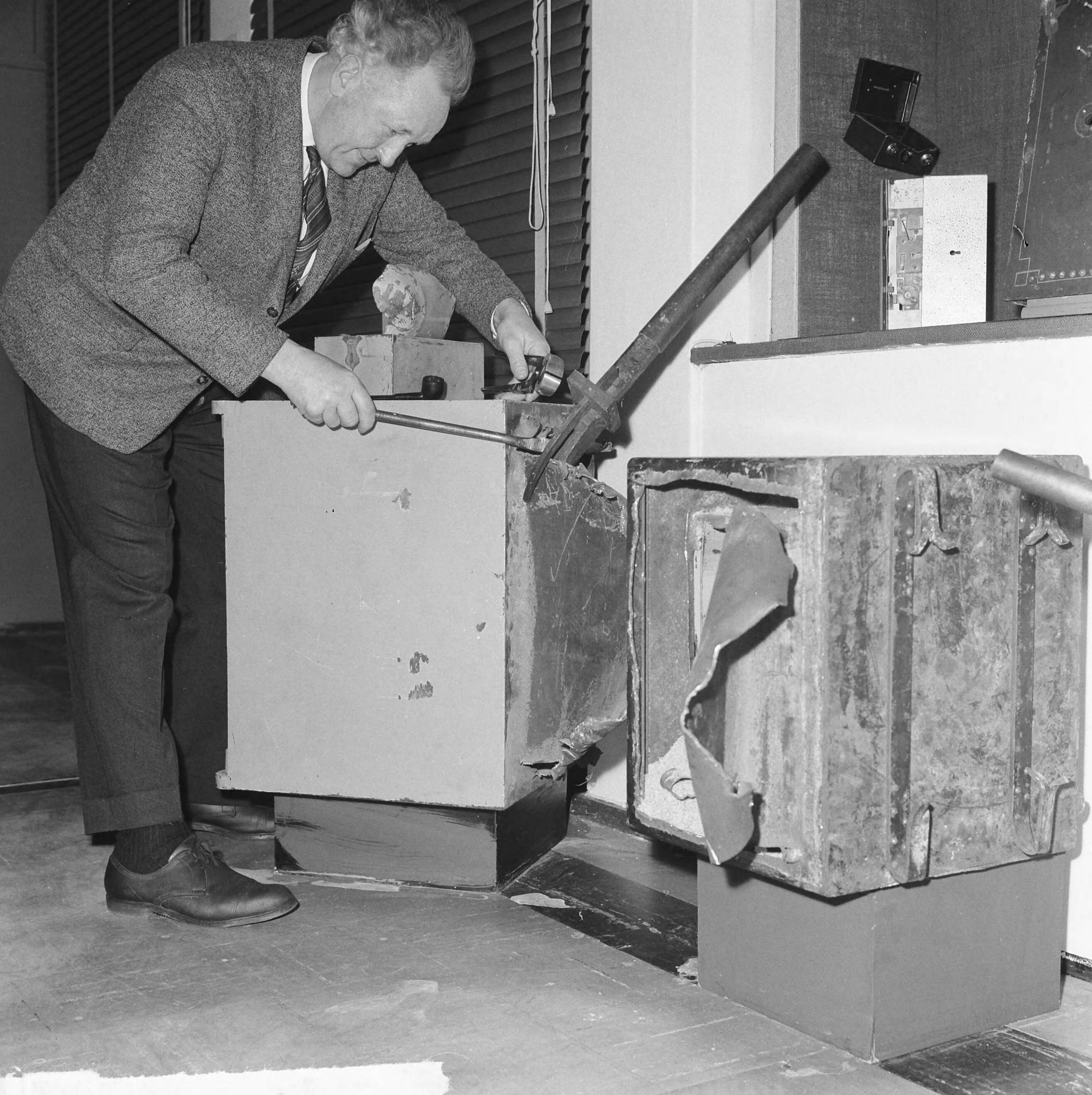 Fotocollectie Anefo — Politiemuseum te Den Haag , de dag voor de opening — Foto: Koch, Eric / Anefo. Licentie: Set B: Rechtenvrij / Publiek Domein. Bron: Nationaal Archief. http://hdl.handle.net/10648/aa6458fe-d0b4-102d-bcf8-003048976d84