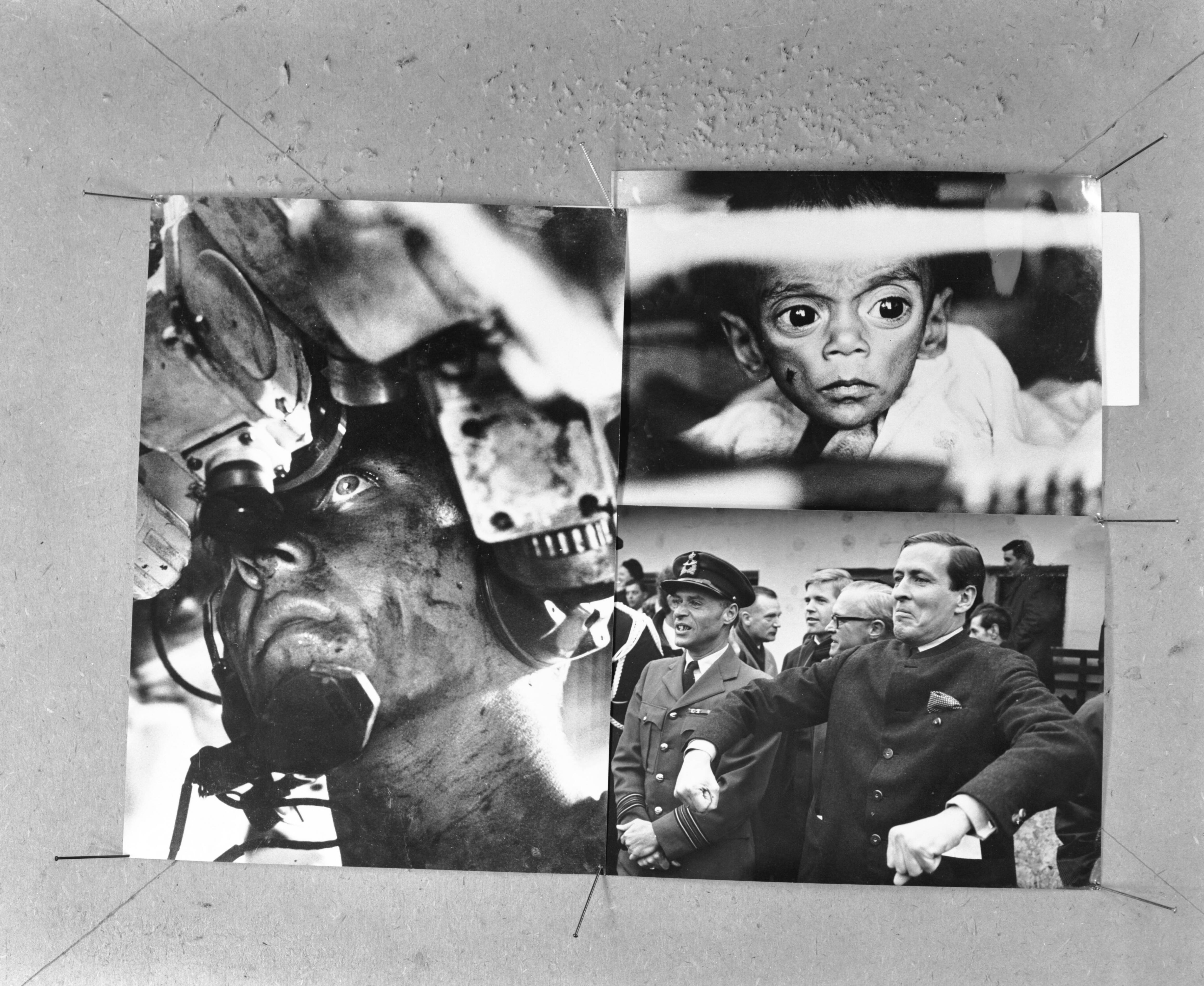 Fotocollectie Anefo — World Press Photo te Den Haag , links foto van Co Rentmeester , rechts boven foto van Gerard Kleijn , rechts onder foto van Karel. E. Vereecken ("Mijn jongens") — Foto: Doka / Anefo. Licentie: Set B: Rechtenvrij / Publiek Domein. Bron: Nationaal Archief. http://hdl.handle.net/10648/ab301462-d0b4-102d-bcf8-003048976d84
