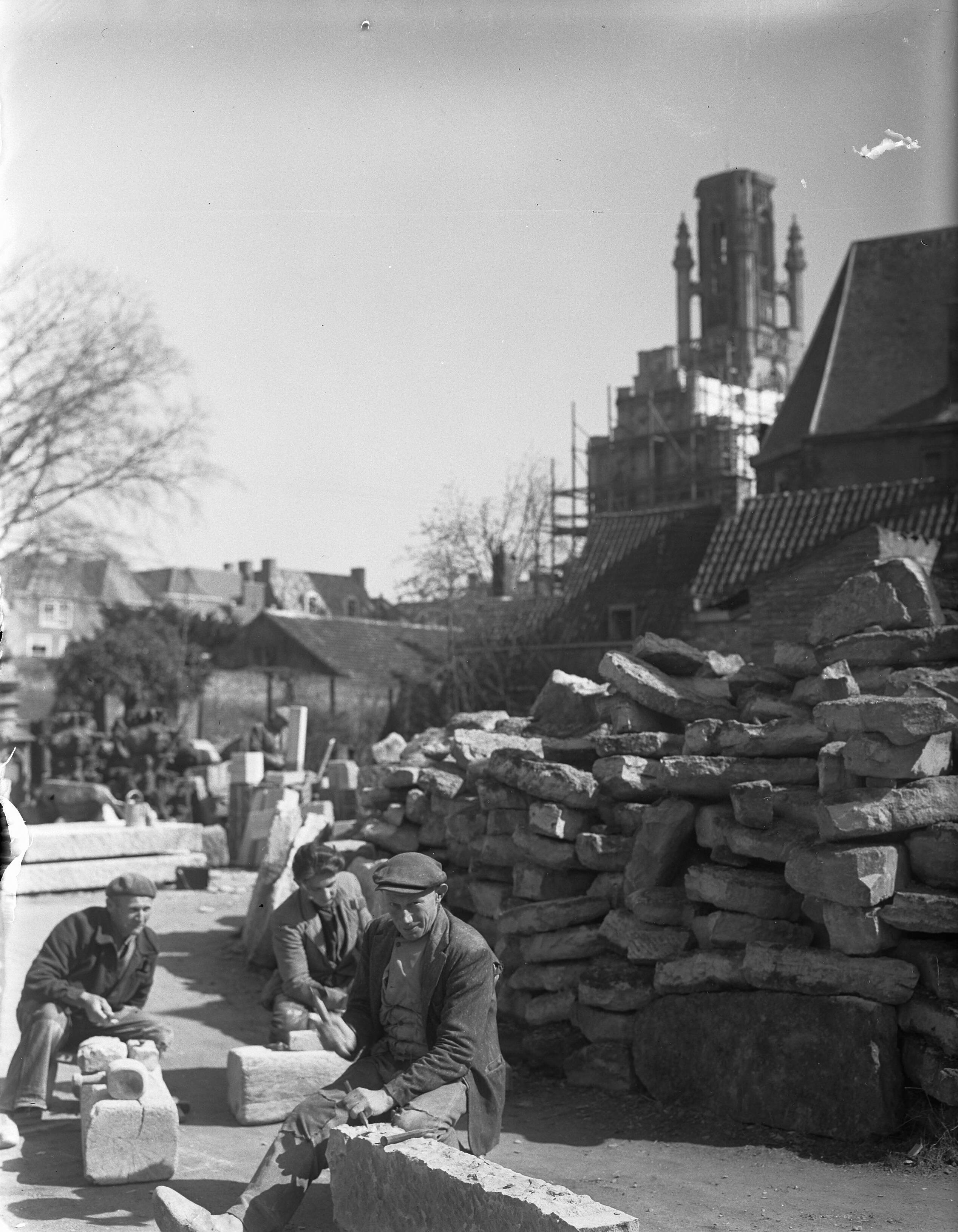 Fotocollectie Anefo — Stadhuis Middelburg — Foto: Moedrik, D. / Anefo. Licentie: Set B: Rechtenvrij / Publiek Domein. Bron: Nationaal Archief. http://hdl.handle.net/10648/a8b50e54-d0b4-102d-bcf8-003048976d84