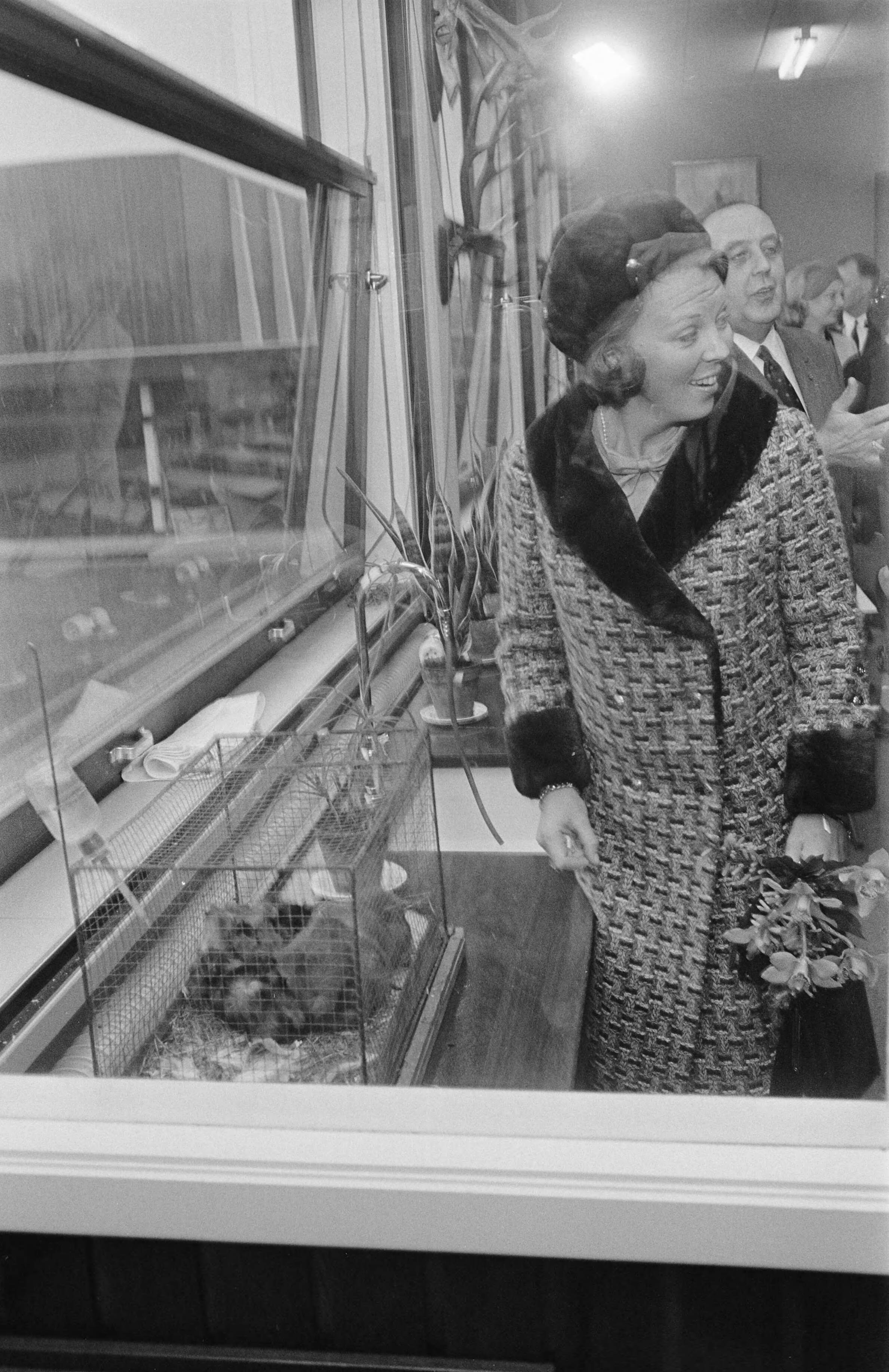 Fotocollectie Anefo — HM Juliana opent het nieuwe Baarns Lyceum te Baarn — Foto: Koch, Eric / Anefo. Licentie: Set B: Rechtenvrij / Publiek Domein. Bron: Nationaal Archief. http://hdl.handle.net/10648/ab640e20-d0b4-102d-bcf8-003048976d84