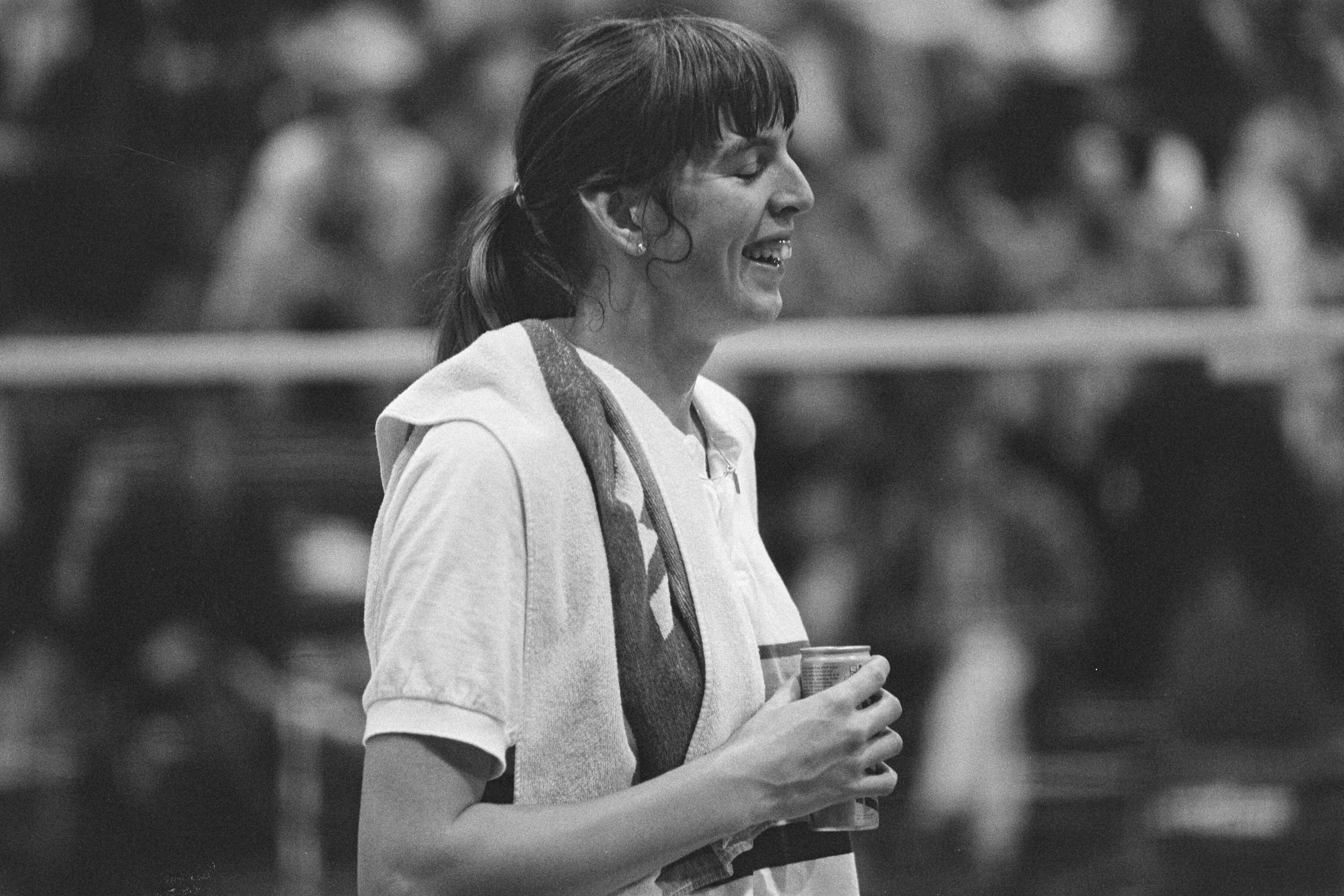 Fotocollectie Anefo — Nationaal kampioenschap badminton in Nieuwegein; Astrid van de Knaap — Foto: Croes, Rob C. / Anefo. Licentie: Set B: Rechtenvrij / Publiek Domein. Bron: Nationaal Archief. http://hdl.handle.net/10648/ad5a537e-d0b4-102d-bcf8-003048976d84