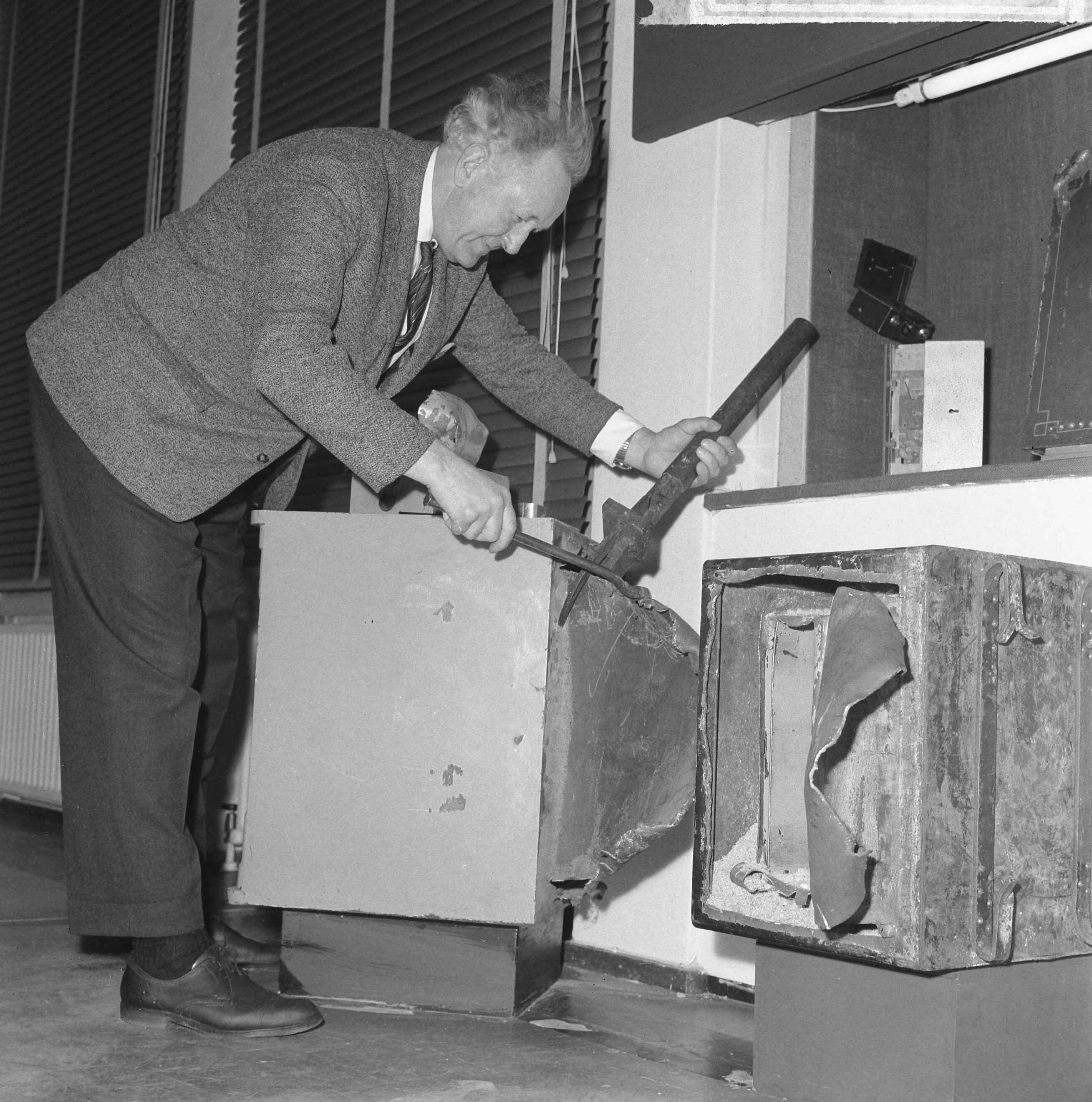 Fotocollectie Anefo — Politiemuseum te Den Haag , de dag voor de opening — Foto: Koch, Eric / Anefo. Licentie: Set B: Rechtenvrij / Publiek Domein. Bron: Nationaal Archief. http://hdl.handle.net/10648/aa64570a-d0b4-102d-bcf8-003048976d84