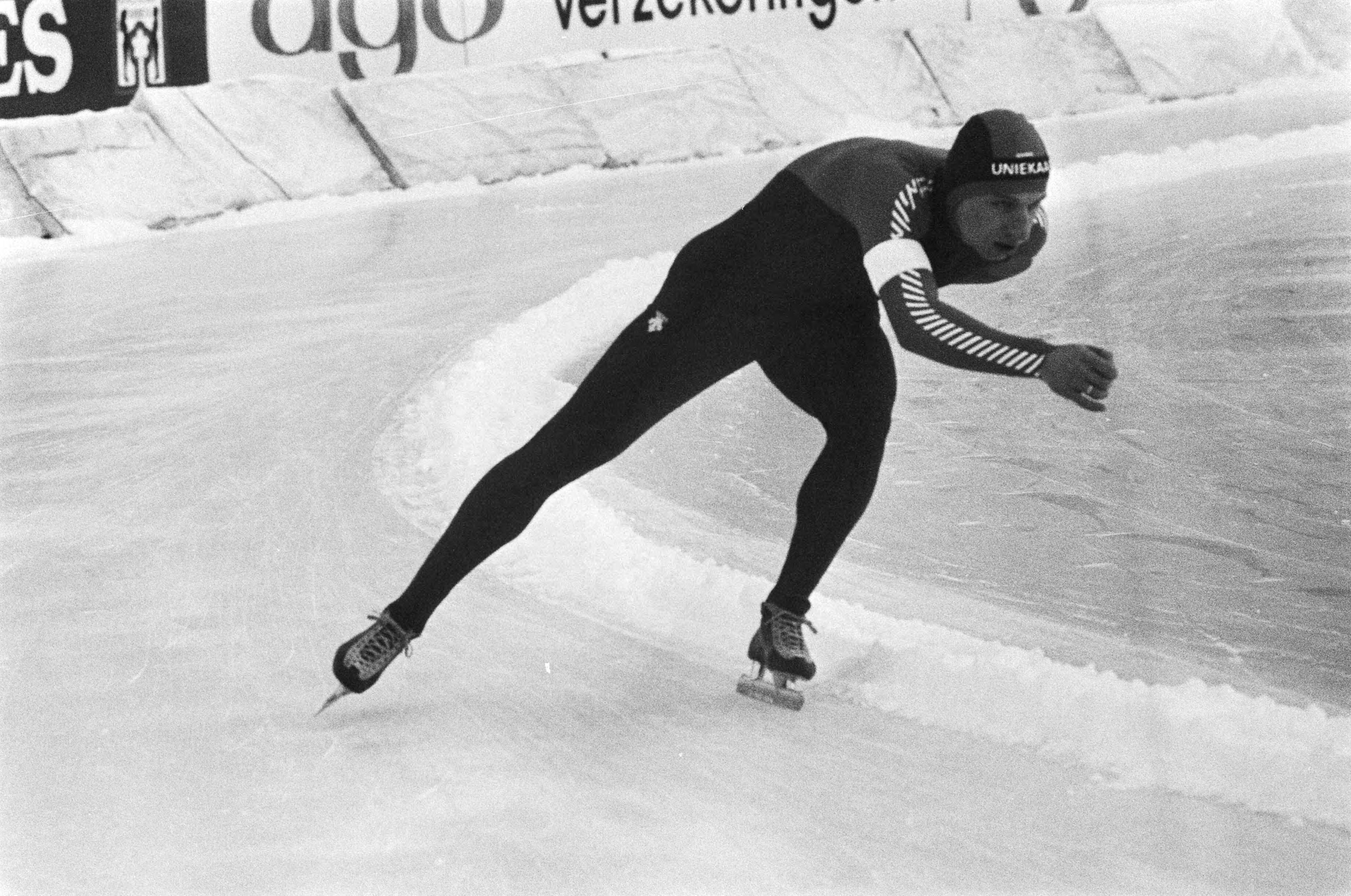 Fotocollectie Anefo — Schaatsinterland Nederland tegen Noorwegen in Groningen. Yep Kramer in actie. — Foto: Dijk, Hans van / Anefo. Licentie: Set B: Rechtenvrij / Publiek Domein. Bron: Nationaal Archief. http://hdl.handle.net/10648/ad0beaea-d0b4-102d-bcf8-003048976d84