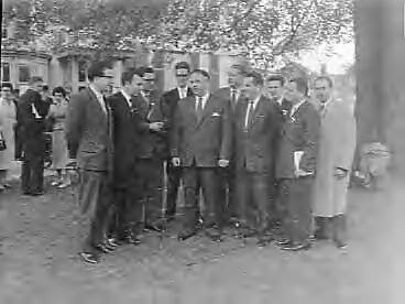 Fotocollectie Anefo — 12e Internationaal Congres van de Unie Jonge Christen-Democraten (UIJD) in Scheveningen — Foto: Behrens, Herbert F. / Anefo. Licentie: Set B: Rechtenvrij / Publiek Domein. Bron: Nationaal Archief. http://hdl.handle.net/10648/a97b9c0e-d0b4-102d-bcf8-003048976d84
