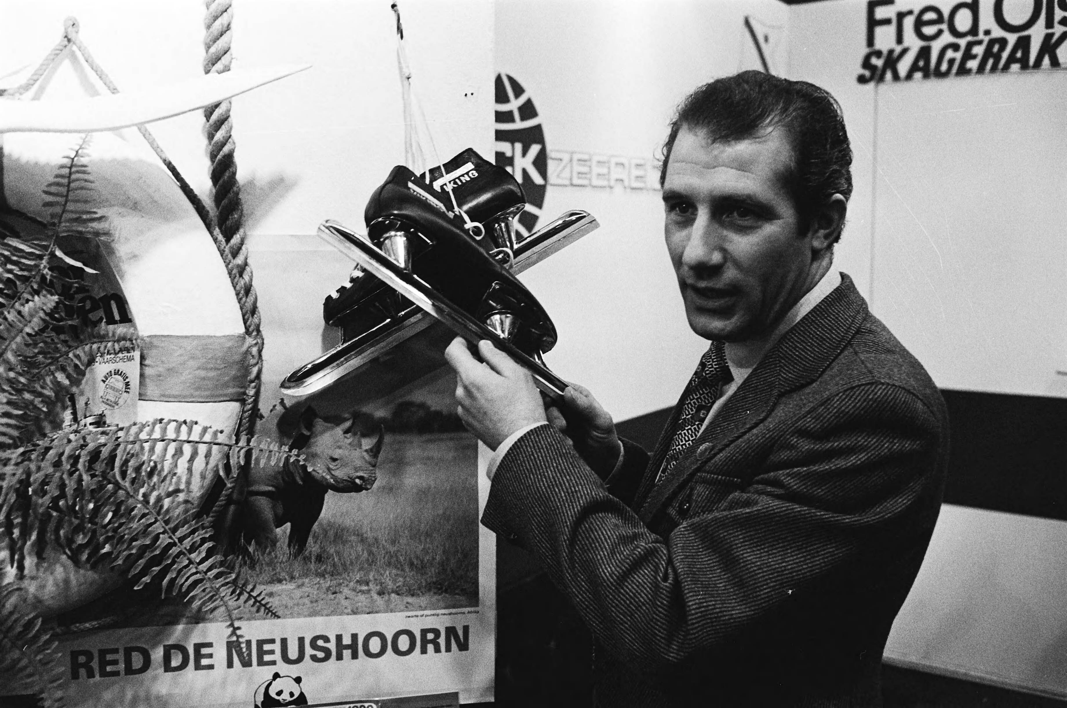 Fotocollectie Anefo — Prins Claus opent Vakantie 1980 in Utrecht; Kees Verkerk , (koppen) — Foto: Suyk, Koen / Anefo. Licentie: Set B: Rechtenvrij / Publiek Domein. Bron: Nationaal Archief. http://hdl.handle.net/10648/acd8a734-d0b4-102d-bcf8-003048976d84