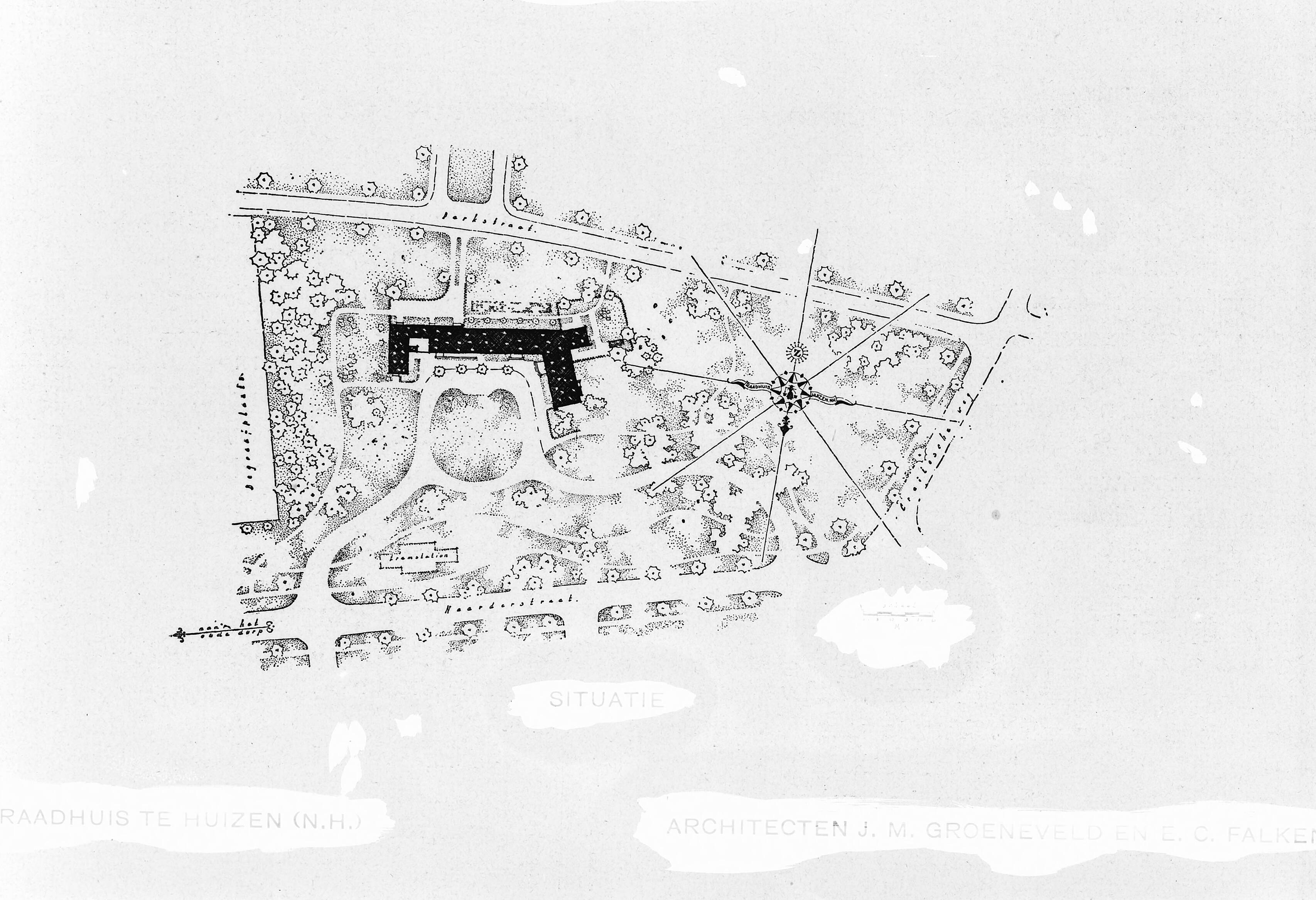 Fotocollectie Nederlandse Heidemaatschappij — Huizen|Noord-Holland|tekeningen |plattegronden — Foto: Fotograaf Onbekend / Heidemij. Licentie: Set B: Rechtenvrij / Publiek Domein. Bron: Nationaal Archief. http://hdl.handle.net/10648/ae69d19a-d0b4-102d-bcf8-003048976d84