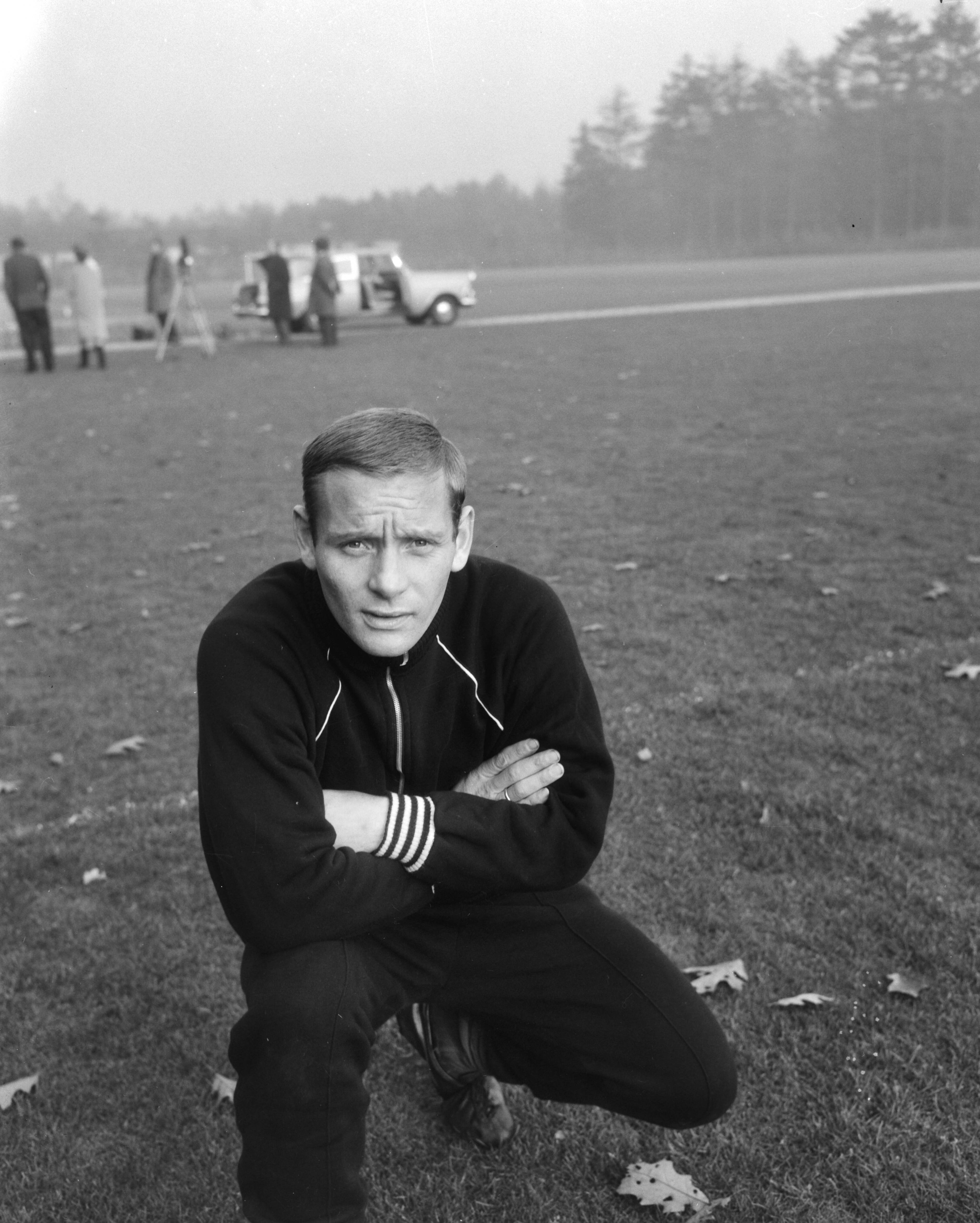 Training van het Nederlands elftal — Piet Fransen (Feyenoord) — Foto: Bilsen, Joop van / Anefo. Licentie: Set B: Rechtenvrij / Publiek Domein. Bron: Nationaal Archief. http://hdl.handle.net/10648/aaccb76e-d0b4-102d-bcf8-003048976d84