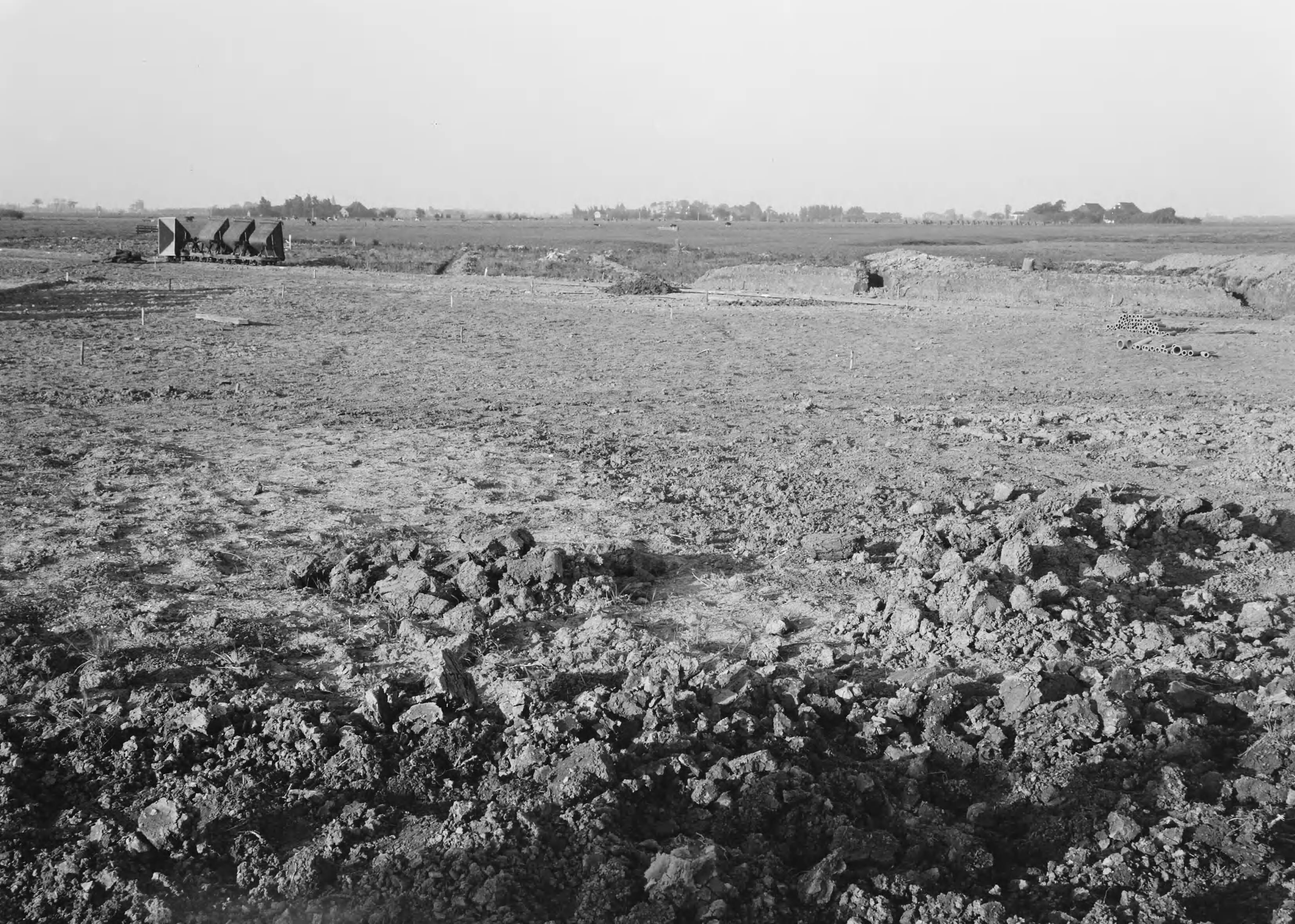 Fotocollectie Nederlandse Heidemaatschappij — Overzicht aanleg sportvelden gem. Groningen — Foto: Nijhof, [...] / Heidemij. Licentie: Set B: Rechtenvrij / Publiek Domein. Bron: Nationaal Archief. http://hdl.handle.net/10648/ae7844be-d0b4-102d-bcf8-003048976d84