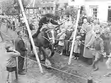 Fotocollectie Anefo — Ringrijderij in Middelburg om het kampioenschap van Nederland — Foto: Noske, J.D. / Anefo. Licentie: Set B: Rechtenvrij / Publiek Domein. Bron: Nationaal Archief. http://hdl.handle.net/10648/a9678ca0-d0b4-102d-bcf8-003048976d84