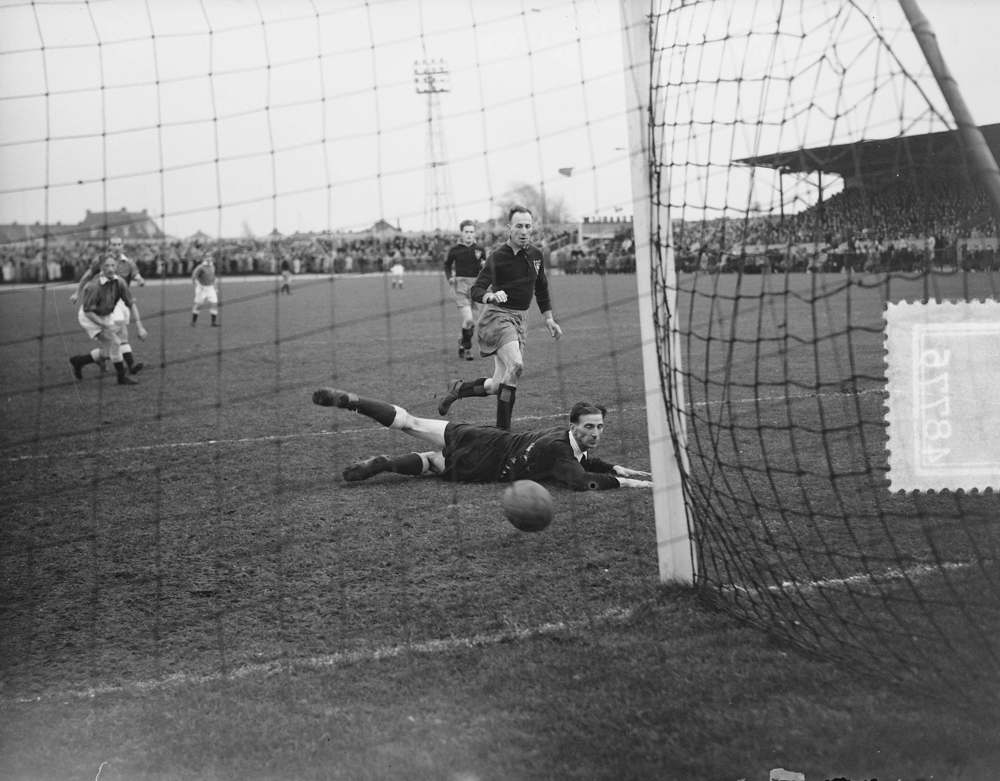 Fotocollectie Anefo — Voetbal. Haarlem tegen Enschedese Boys 4-0. Roosen maakt 3-0 (Keeper Koster kan alleen toekijken) — Foto: Oorschot, […] van / Anefo. Licentie: Set B: Rechtenvrij / Publiek Domein. Bron: Nationaal Archief. http://hdl.handle.net/10648/a8f2d4a0-d0b4-102d-bcf8-003048976d84