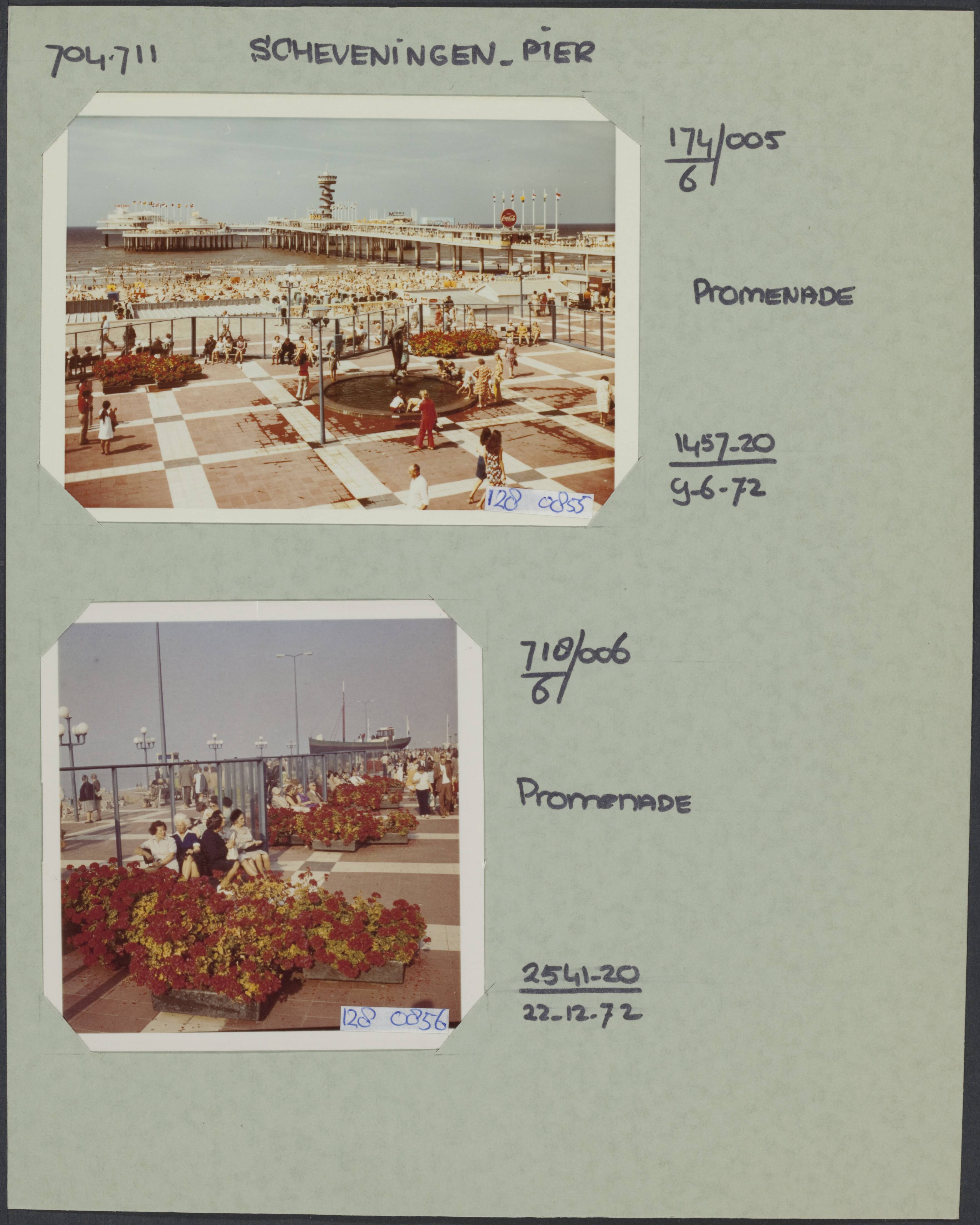 Zee, Scheveningen, Pier [RVD] — Scheveningen. Promenenade — Foto: Rijksvoorlichtingsdienst (RVD). Licentie: Set B: Rechtenvrij / Publiek Domein. Bron: Nationaal Archief. http://hdl.handle.net/10648/af43f1a4-d0b4-102d-bcf8-003048976d84