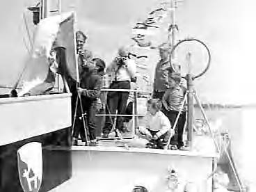 Fotocollectie Anefo — Proefvaart en overdracht van de "Spolando" bij de Zaanlandse Scheepsbouw Maatschappij te Zaandam — Foto: Rossem, Wim van / Anefo. Licentie: Set B: Rechtenvrij / Publiek Domein. Bron: Nationaal Archief. http://hdl.handle.net/10648/a980d200-d0b4-102d-bcf8-003048976d84