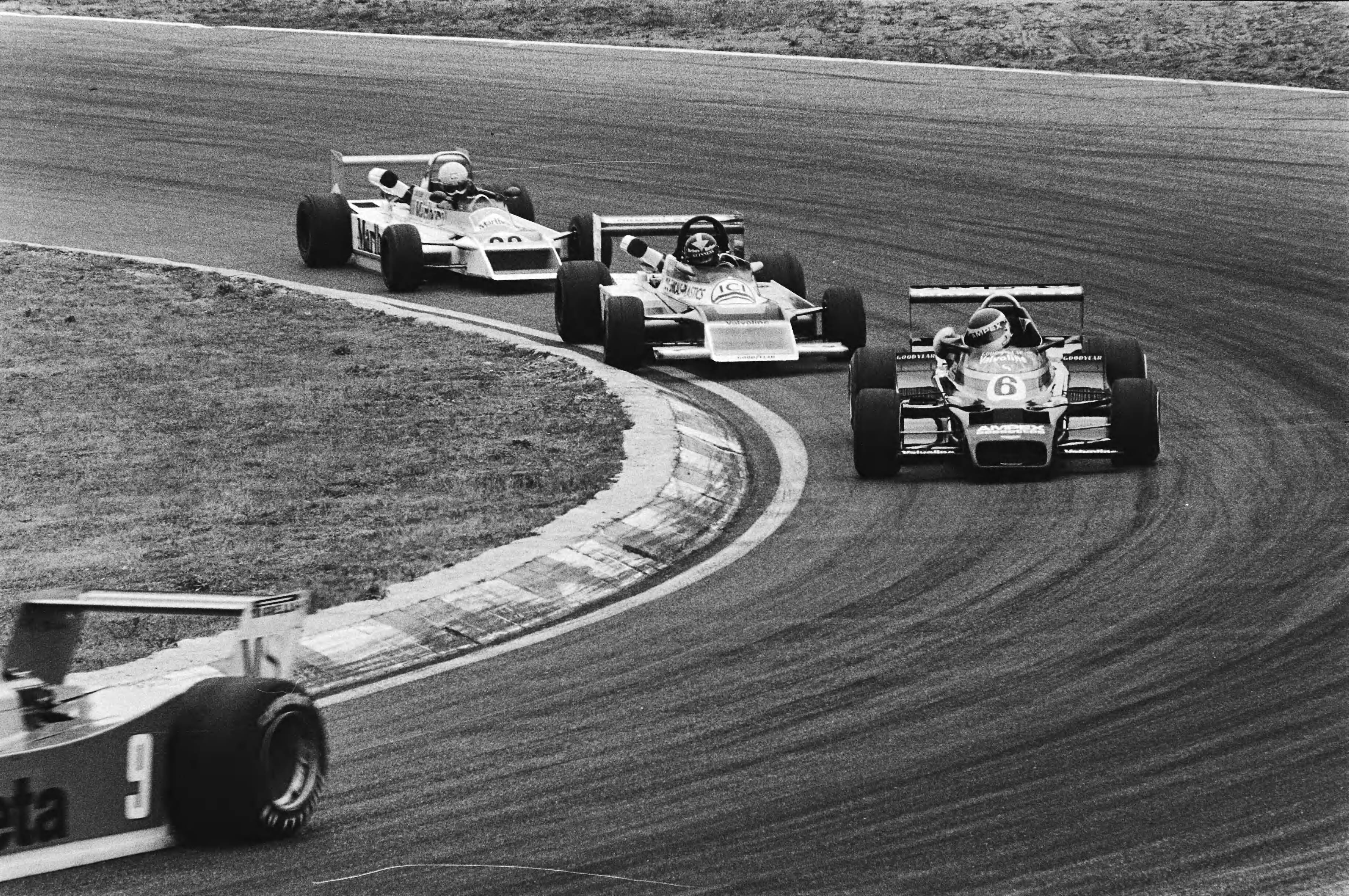 Grote Prijs Formule II op Zandvoort 1979 — Rothengatter (Nederland) (23) in aktie — Foto: Croes, Rob C. / Anefo. Licentie: Set B: Rechtenvrij / Publiek Domein. Bron: Nationaal Archief. http://hdl.handle.net/10648/accd9718-d0b4-102d-bcf8-003048976d84
