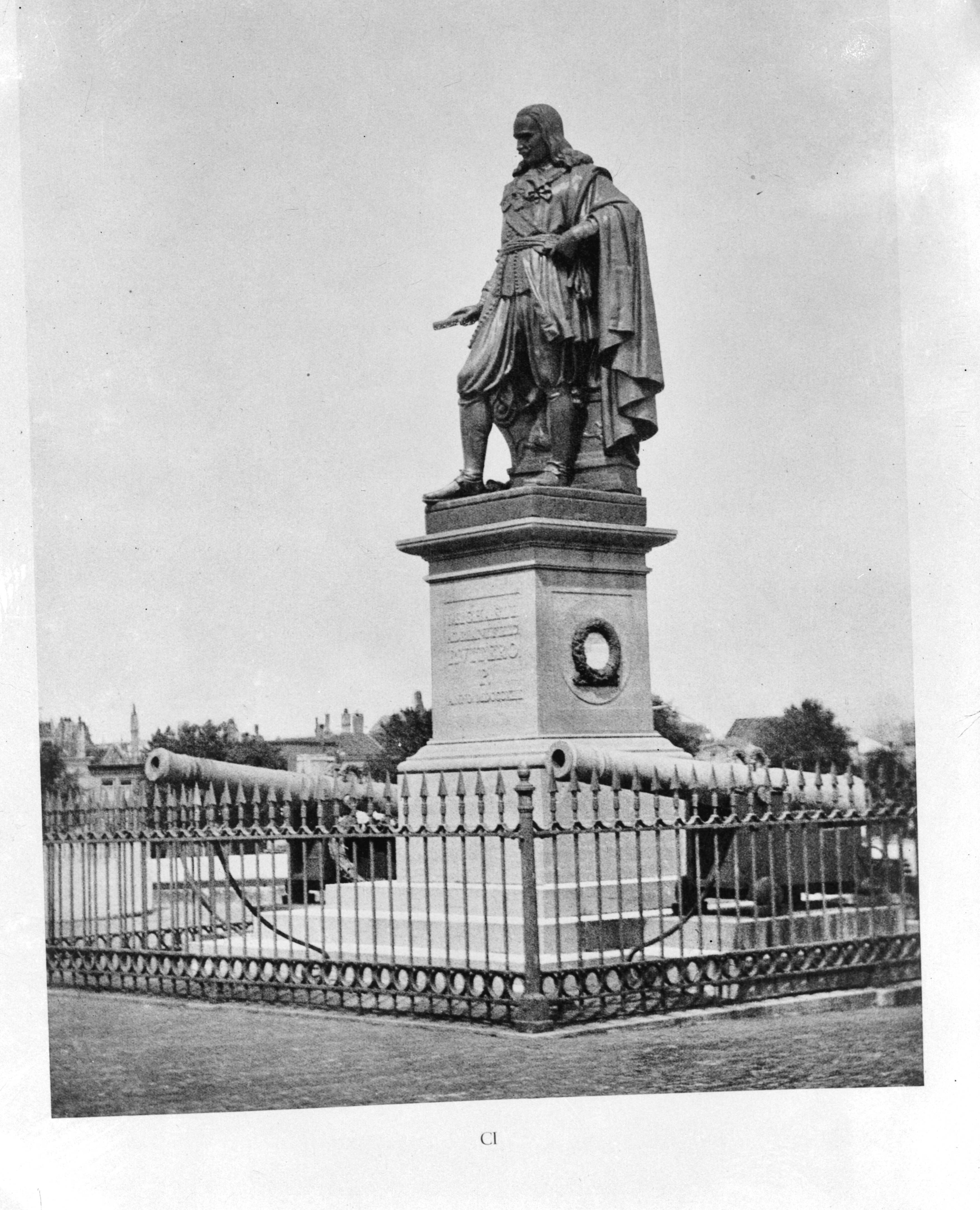 P [Portraits/Persons] / Anefo Londen serie — Standbeeld Michiel Adriaansz. de Ruyter te Vlissingen, opgericht in 1841 — Foto: Onbekend / Publiek Domein of Rechtenvrij. Licentie: Set B: Rechtenvrij / Publiek Domein. Bron: Nationaal Archief. http://hdl.handle.net/10648/ad8855d0-d0b4-102d-bcf8-003048976d84