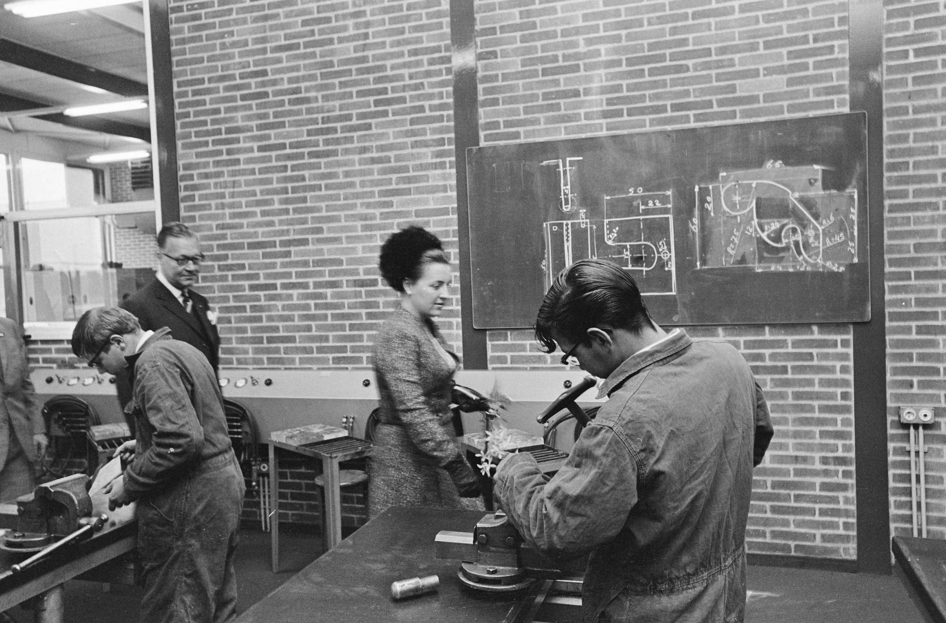 Fotocollectie Anefo — Prinses Margriet opende LTS te Soest — Foto: Kroon, Ron / Anefo. Licentie: Set B: Rechtenvrij / Publiek Domein. Bron: Nationaal Archief. http://hdl.handle.net/10648/aaf04f3a-d0b4-102d-bcf8-003048976d84