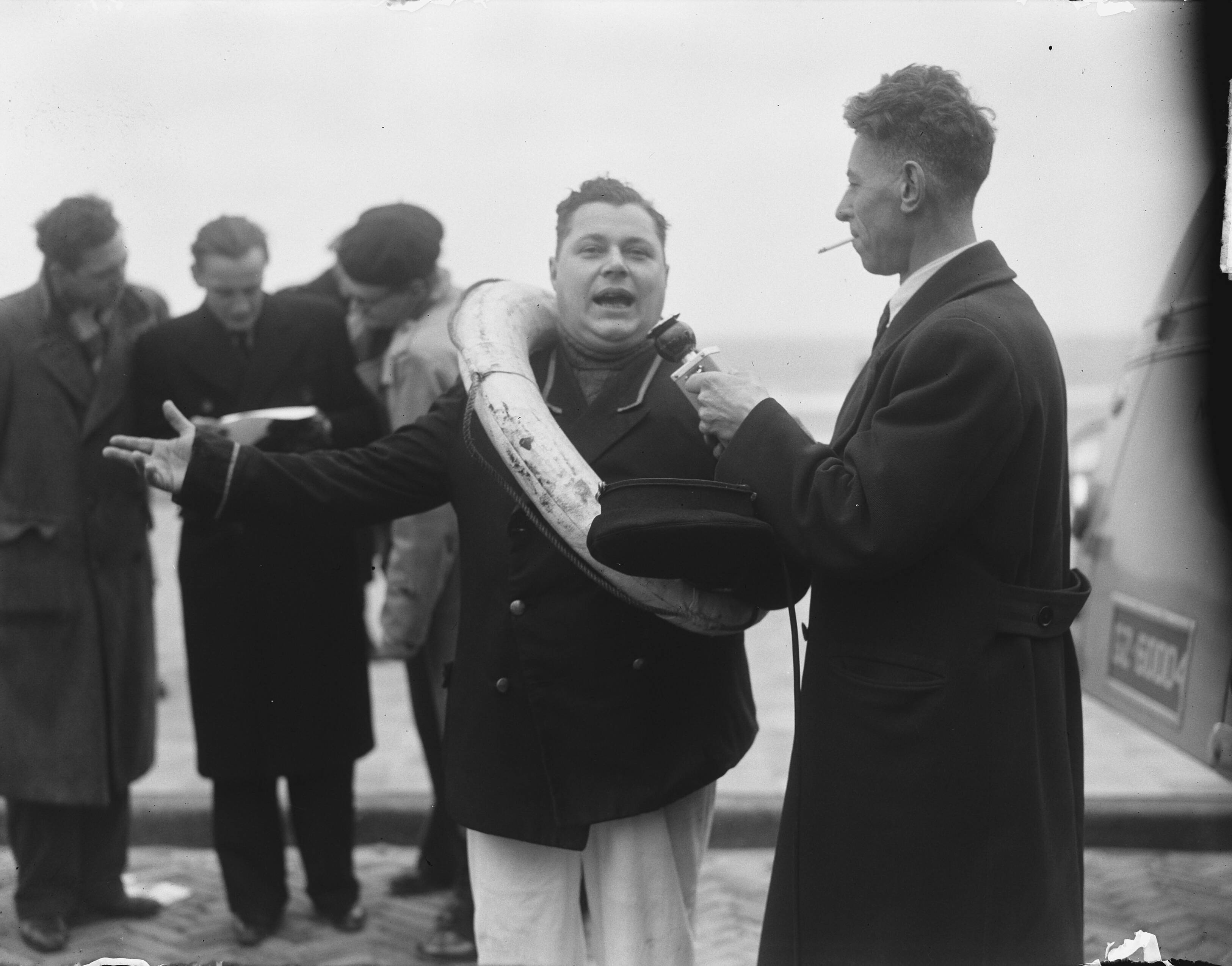 Fotocollectie Anefo — Tewaterlating van "Het Ding" te Zandvoort — Foto: Vogel, Carel L. de / Anefo. Licentie: Set B: Rechtenvrij / Publiek Domein. Bron: Nationaal Archief. http://hdl.handle.net/10648/a8e5d1d8-d0b4-102d-bcf8-003048976d84