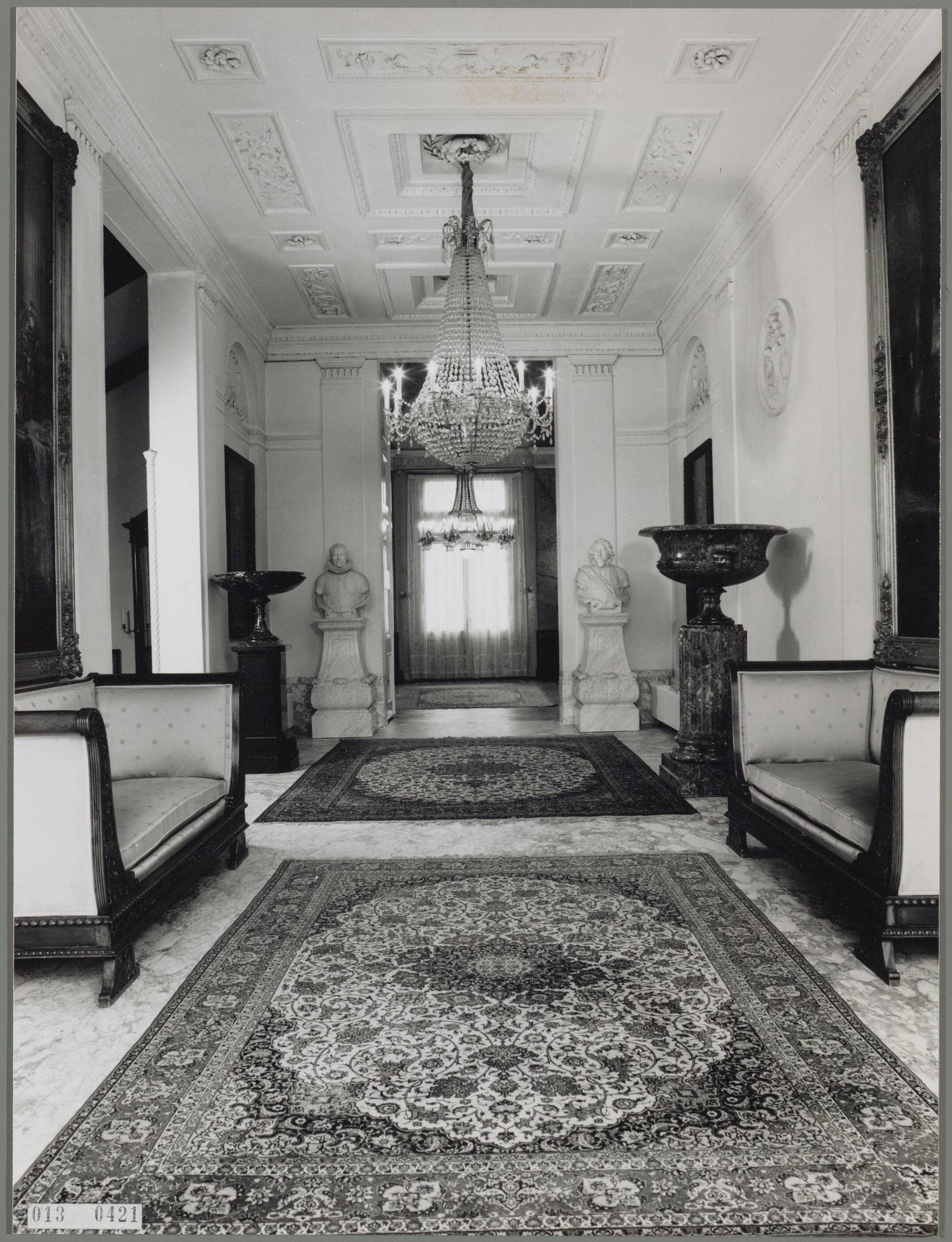 Paleis Soestdijk — Interieur — Foto: Mastenbroek, Cees / RVD. Licentie: Set B: Rechtenvrij / Publiek Domein. Bron: Nationaal Archief. http://hdl.handle.net/10648/afa84f64-d0b4-102d-bcf8-003048976d84