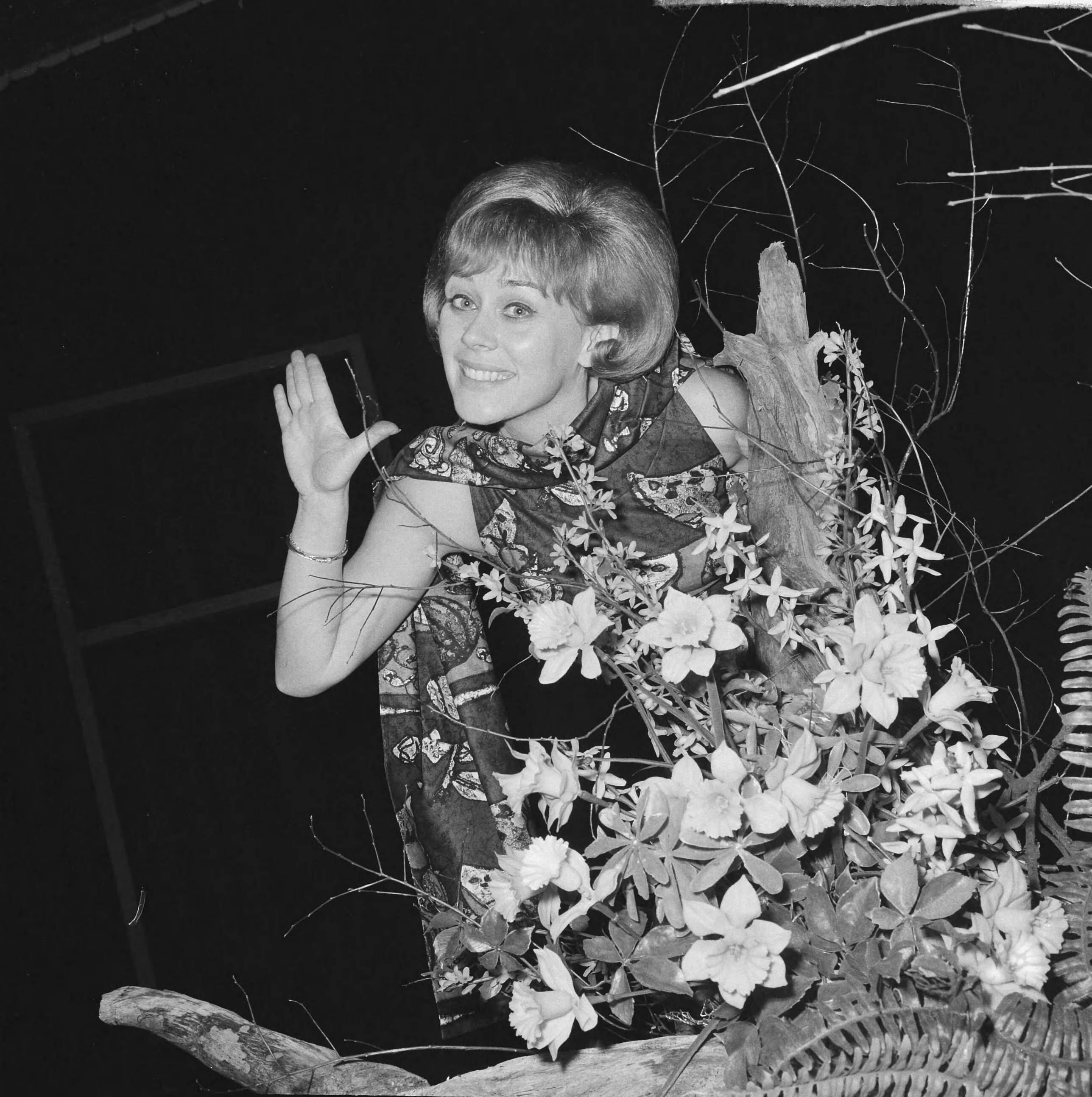 Fotocollectie Anefo — Finale Nationaal Songfestival 1965, winnares Conny Vandenbos — Foto: Nijs, Jac. de / Anefo. Licentie: Set B: Rechtenvrij / Publiek Domein. Bron: Nationaal Archief. http://hdl.handle.net/10648/aa92bfe6-d0b4-102d-bcf8-003048976d84