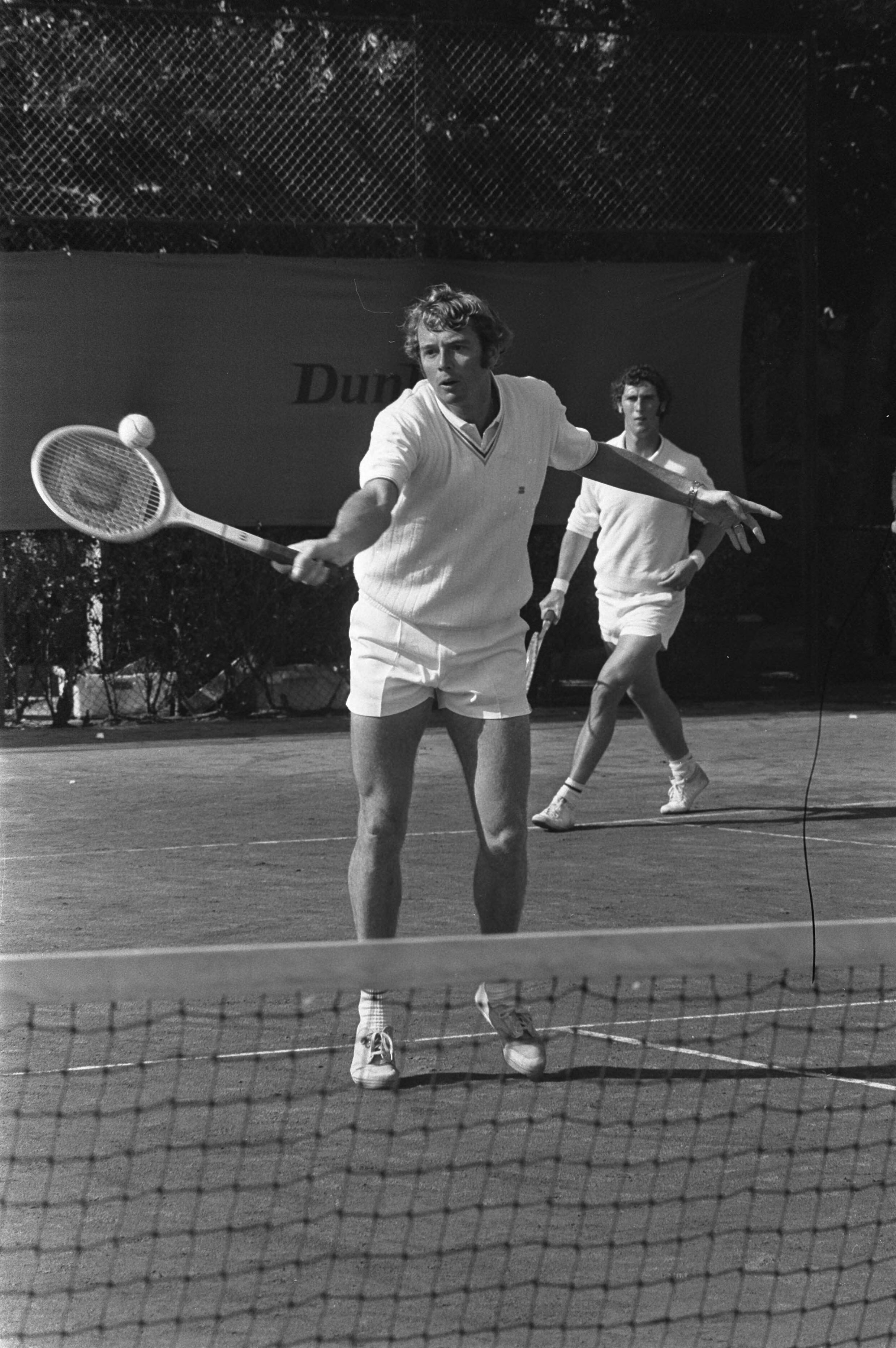 Fotocollectie Anefo — Nationale tenniskampioenschappen 1970, Scheveningen; Fleury in aktie — Foto: Mieremet, Rob / Anefo. Licentie: Set B: Rechtenvrij / Publiek Domein. Bron: Nationaal Archief. http://hdl.handle.net/10648/ab9f4828-d0b4-102d-bcf8-003048976d84