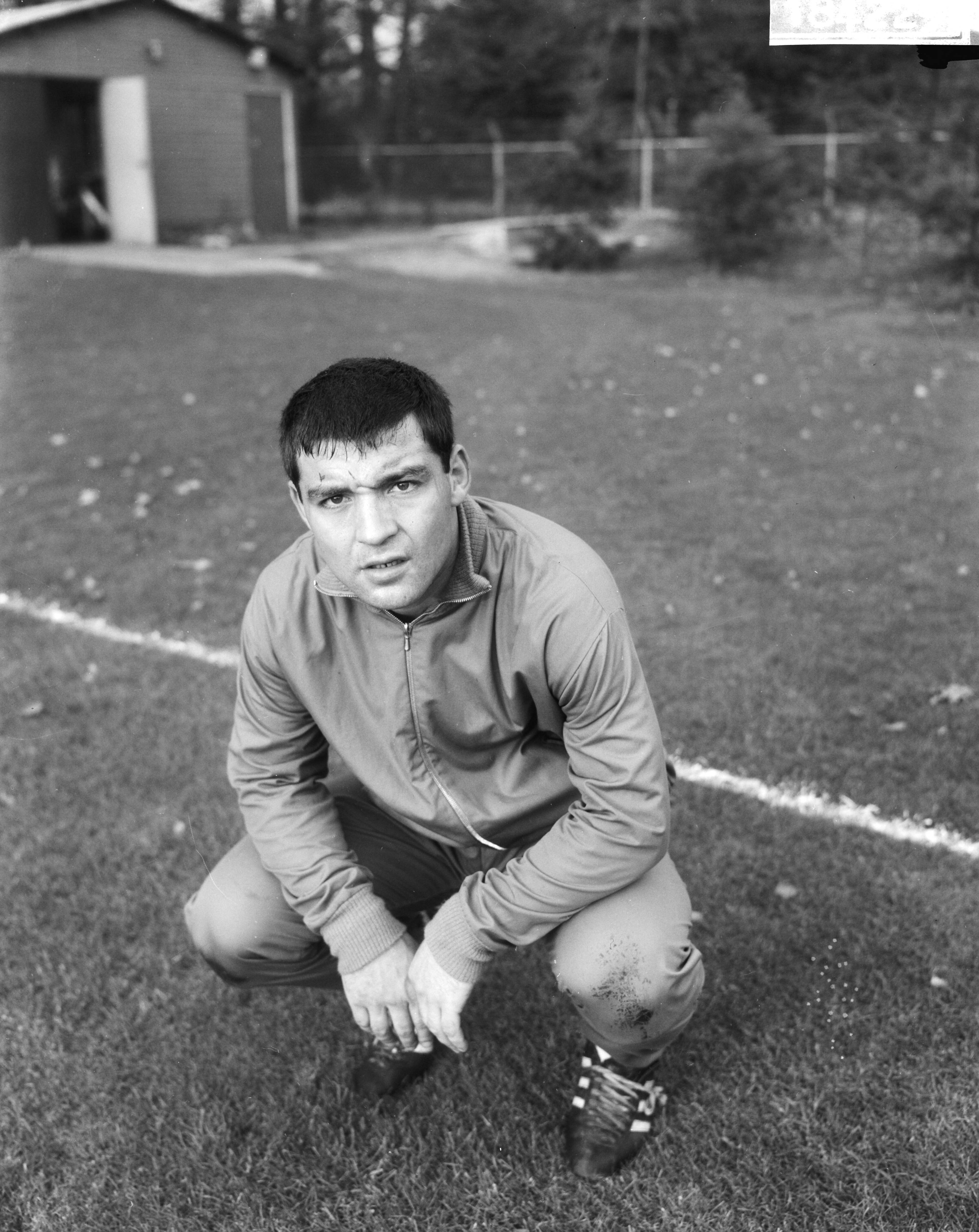Training van het Nederlands elftal — Theo Laseroms (Feyenoord) — Foto: Bilsen, Joop van / Anefo. Licentie: Set B: Rechtenvrij / Publiek Domein. Bron: Nationaal Archief. http://hdl.handle.net/10648/aaccb656-d0b4-102d-bcf8-003048976d84