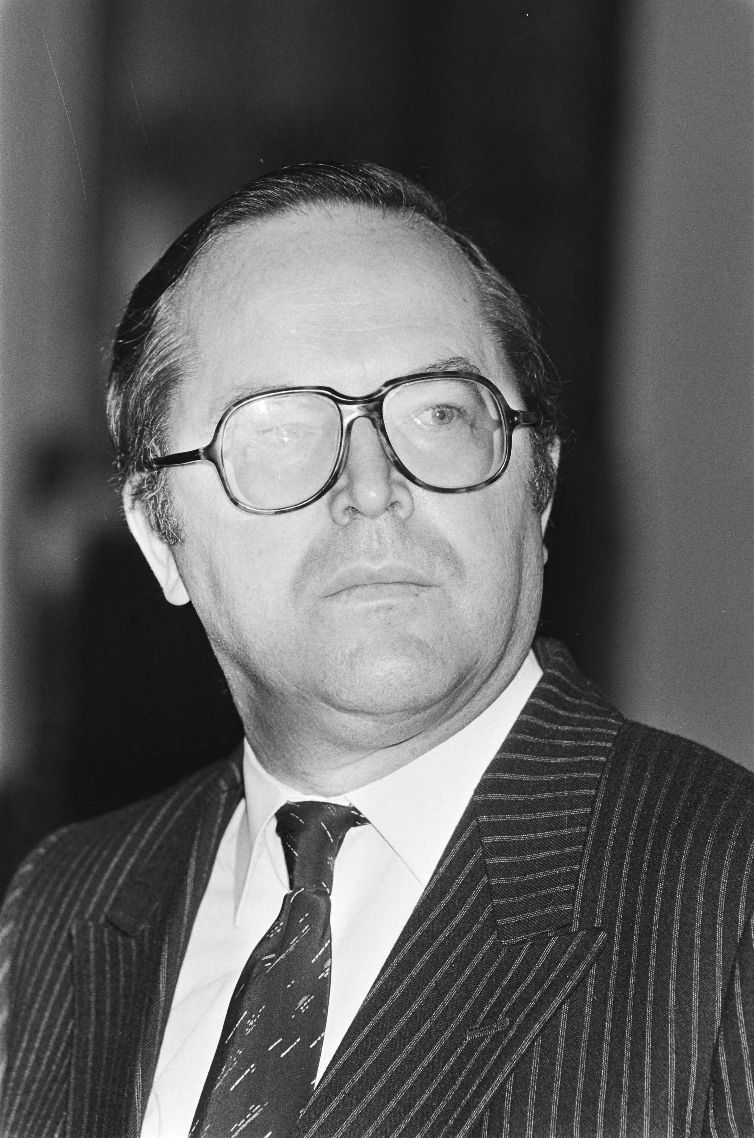 Fotocollectie Anefo — 25 jarig bestaan Interparlementaire Beneluxraad in Ridderzaal in Den Haag ; Martens (premier van Belgie), kop — Foto: Croes, Rob C. / Anefo. Licentie: Set B: Rechtenvrij / Publiek Domein. Bron: Nationaal Archief. http://hdl.handle.net/10648/ad16f372-d0b4-102d-bcf8-003048976d84