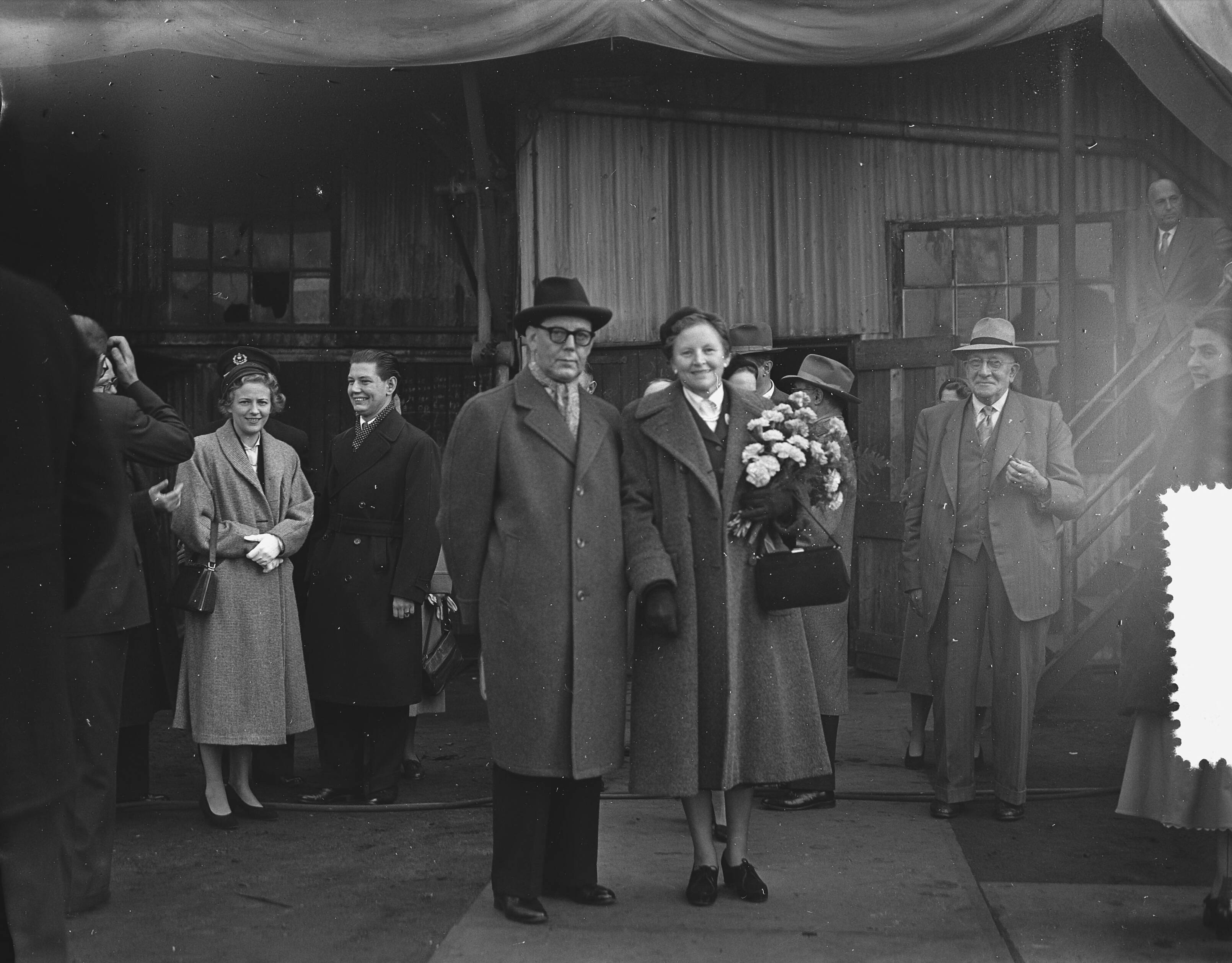 Fotocollectie Anefo — Tewaterlating m.s. "Etly Danielsen" bij de Czaar Peterwerf van de ZSM aan het Kalf te Zaandam — Foto: Bilsen, Joop van / Anefo. Licentie: Set B: Rechtenvrij / Publiek Domein. Bron: Nationaal Archief. http://hdl.handle.net/10648/a93d967a-d0b4-102d-bcf8-003048976d84