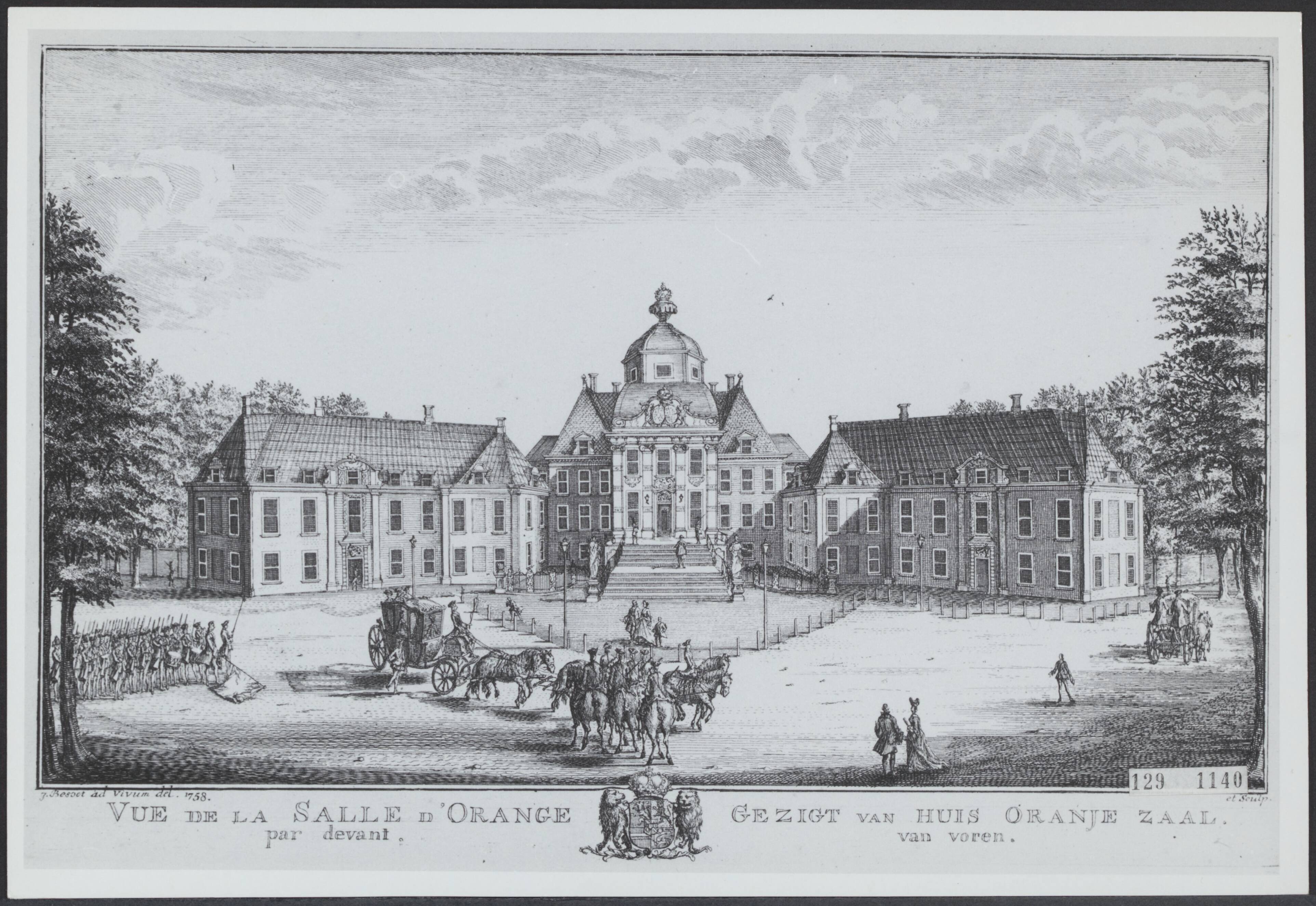 Fotocollectie Rijksvoorlichtingsdienst Eigen — Paleis Huis ten Bosch — Foto: Gemeentearchief Den Haag. Licentie: Set B: Rechtenvrij / Publiek Domein. Bron: Nationaal Archief. http://hdl.handle.net/10648/af48ca6c-d0b4-102d-bcf8-003048976d84