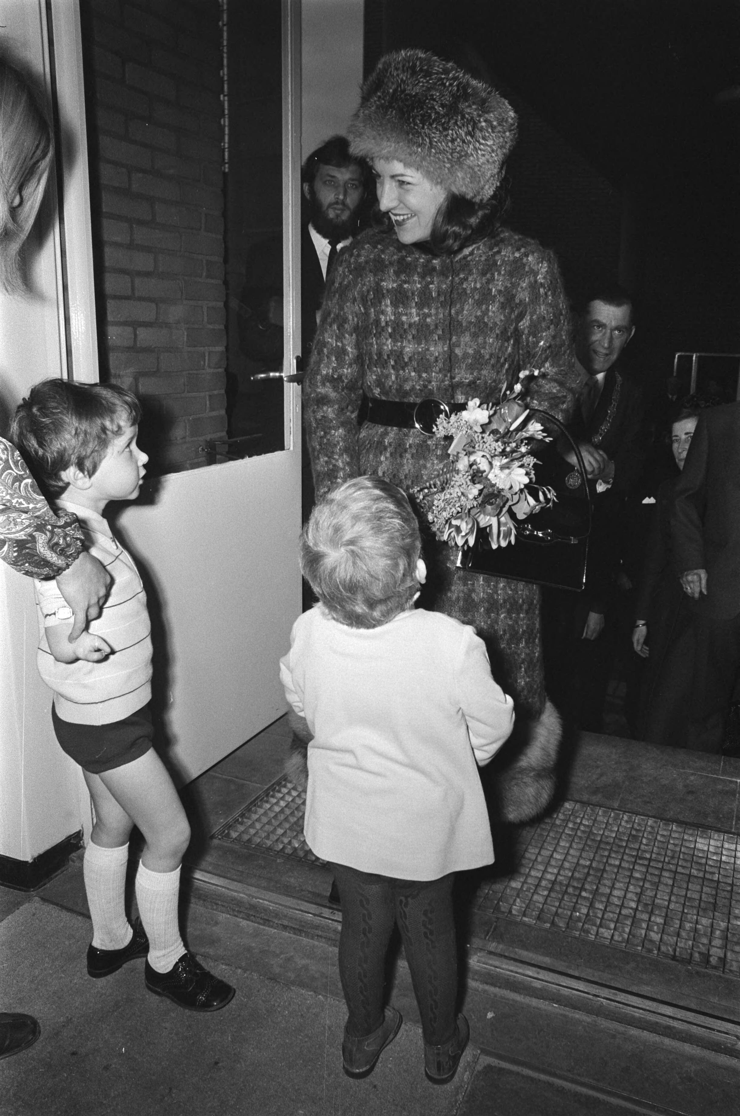 Fotocollectie Anefo — Prinses Margriet opent revalidatiecentrum "Brabantpark" Mytylschool in Breda — Foto: Evers, Joost / Anefo. Licentie: Set B: Rechtenvrij / Publiek Domein. Bron: Nationaal Archief. http://hdl.handle.net/10648/abb11c10-d0b4-102d-bcf8-003048976d84