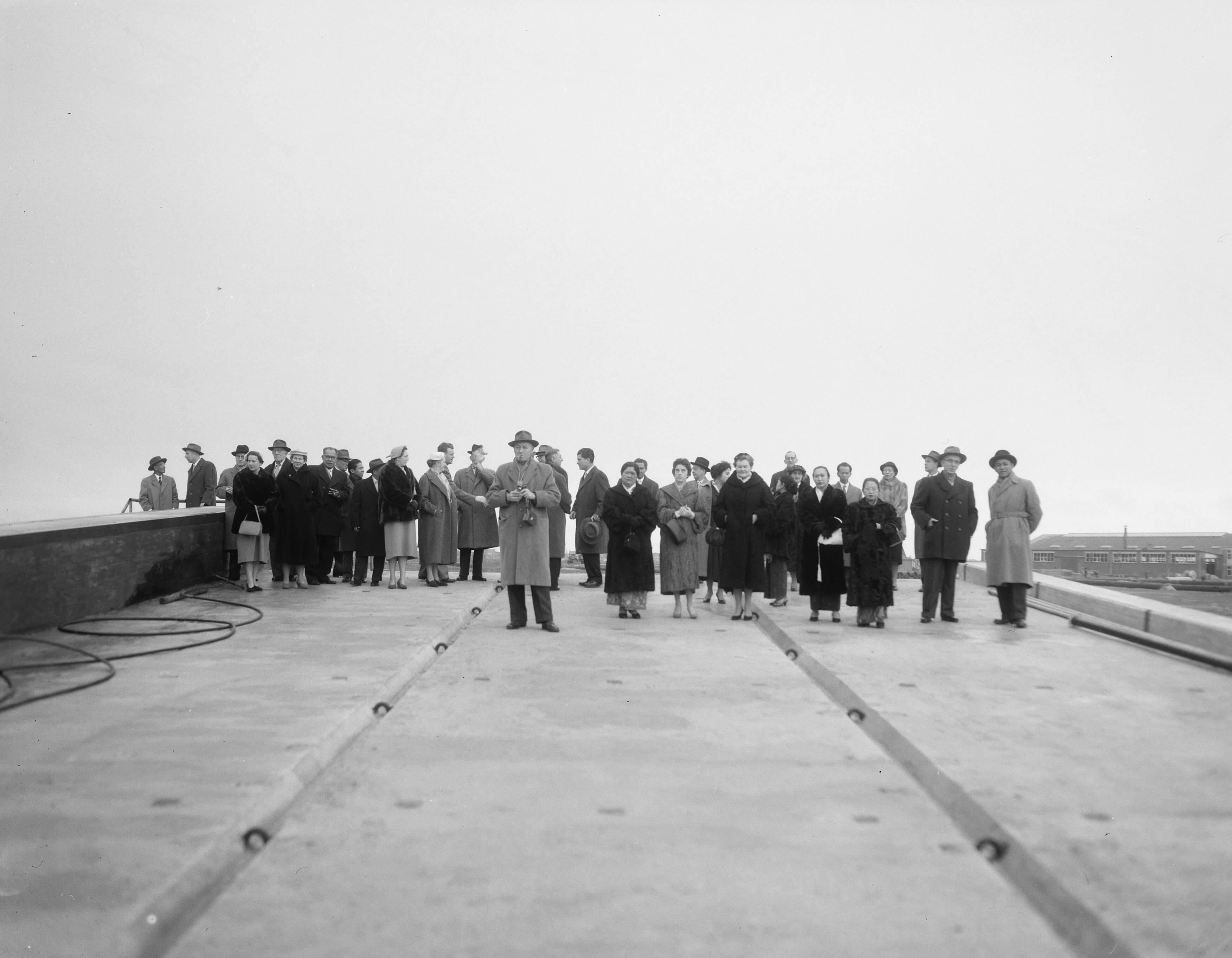 Fotocollectie Anefo — Kiellegging veerschip "Halimun" (bouwnummer 477) voor de Nederlandse Scheepsbouw Export Centrale t.b.v. de Indonesische regering, bij de N.V. Zaanse Scheepsbouw Maatschappij te Zaandam — Foto: Pot, Harry / Anefo. Licentie: Set B: Rechtenvrij / Publiek Domein. Bron: Nationaal Archief. http://hdl.handle.net/10648/a96fce38-d0b4-102d-bcf8-003048976d84