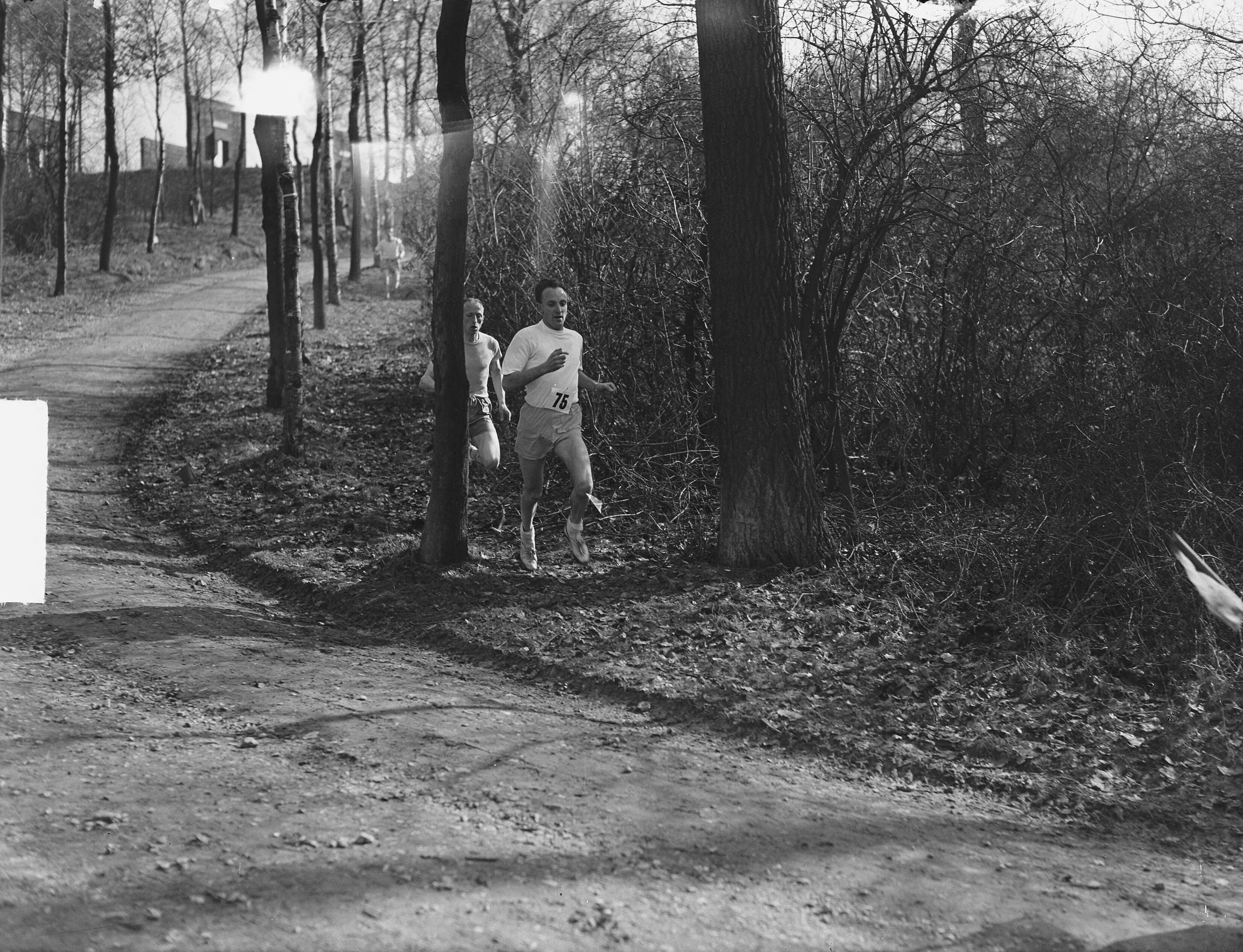 Fotocollectie Anefo — 12 kilometer veldloop. Kampioenschap van Nederland te Maastricht. Winnaar Jef Lataster — Foto: Pot, Harry / Anefo. Licentie: Set B: Rechtenvrij / Publiek Domein. Bron: Nationaal Archief. http://hdl.handle.net/10648/a8e6b738-d0b4-102d-bcf8-003048976d84