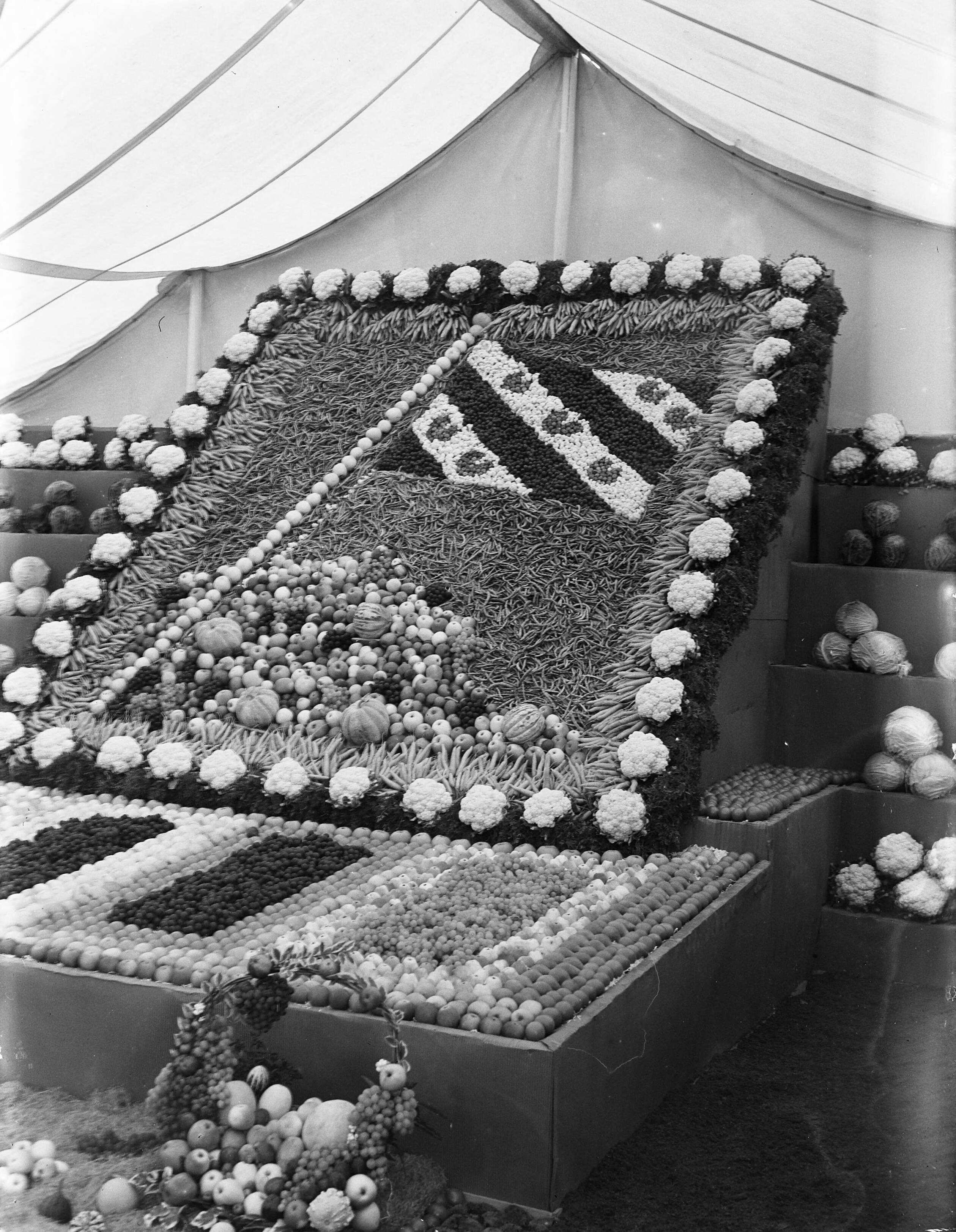 Fotocollectie Anefo — Opening Landbouwtentoonstelling te Leeuwarden [minister Mansholt tijdens een rondgang] — Foto: Noske, J.D. / Anefo. Licentie: Set B: Rechtenvrij / Publiek Domein. Bron: Nationaal Archief. http://hdl.handle.net/10648/a8ad5178-d0b4-102d-bcf8-003048976d84