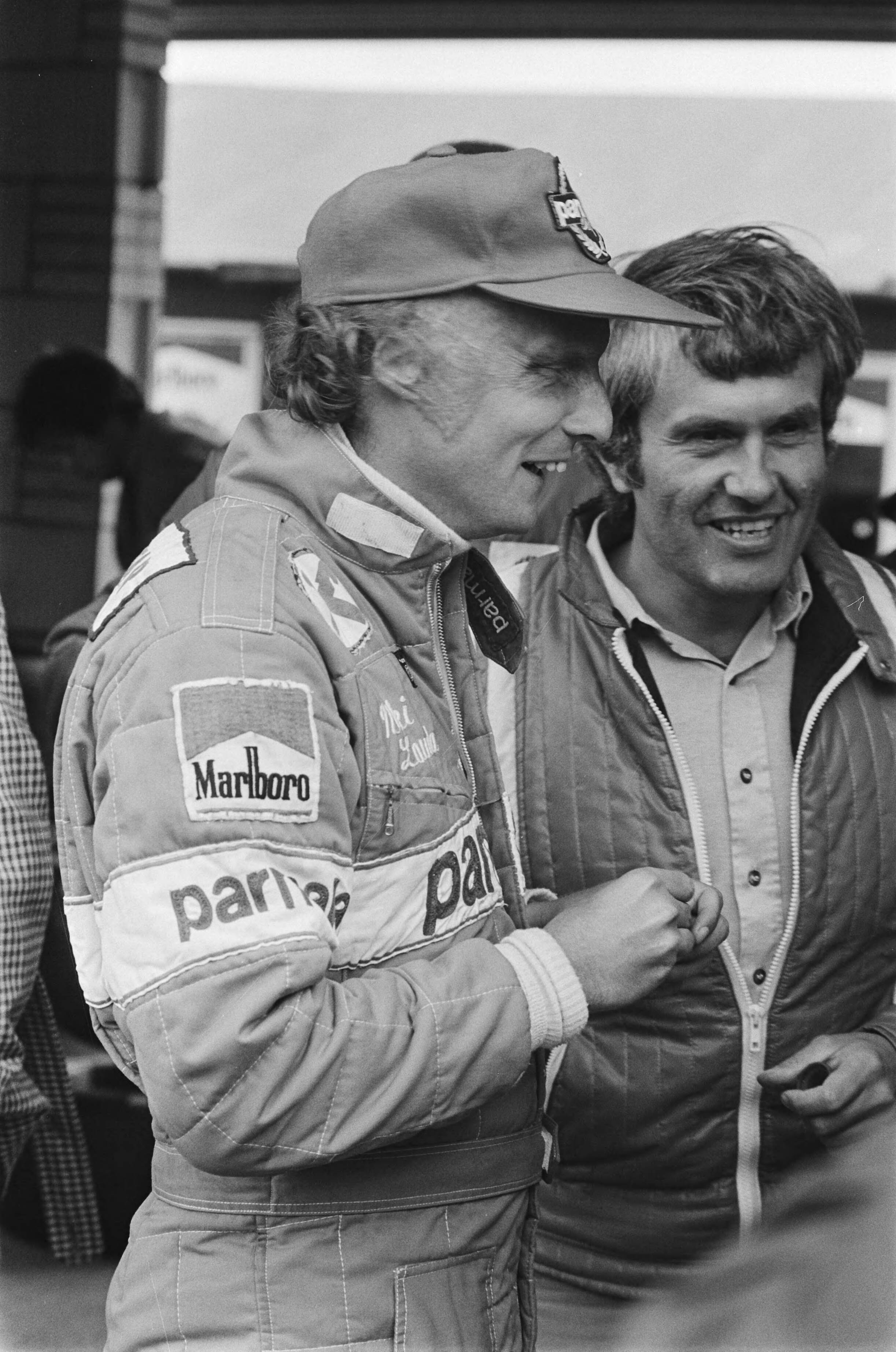 Fotocollectie Anefo — Grand Prix Zandvoort; Niki Lauda (kop) — Foto: Suyk, Koen / Anefo. Licentie: Set B: Rechtenvrij / Publiek Domein. Bron: Nationaal Archief. http://hdl.handle.net/10648/acbaca2a-d0b4-102d-bcf8-003048976d84