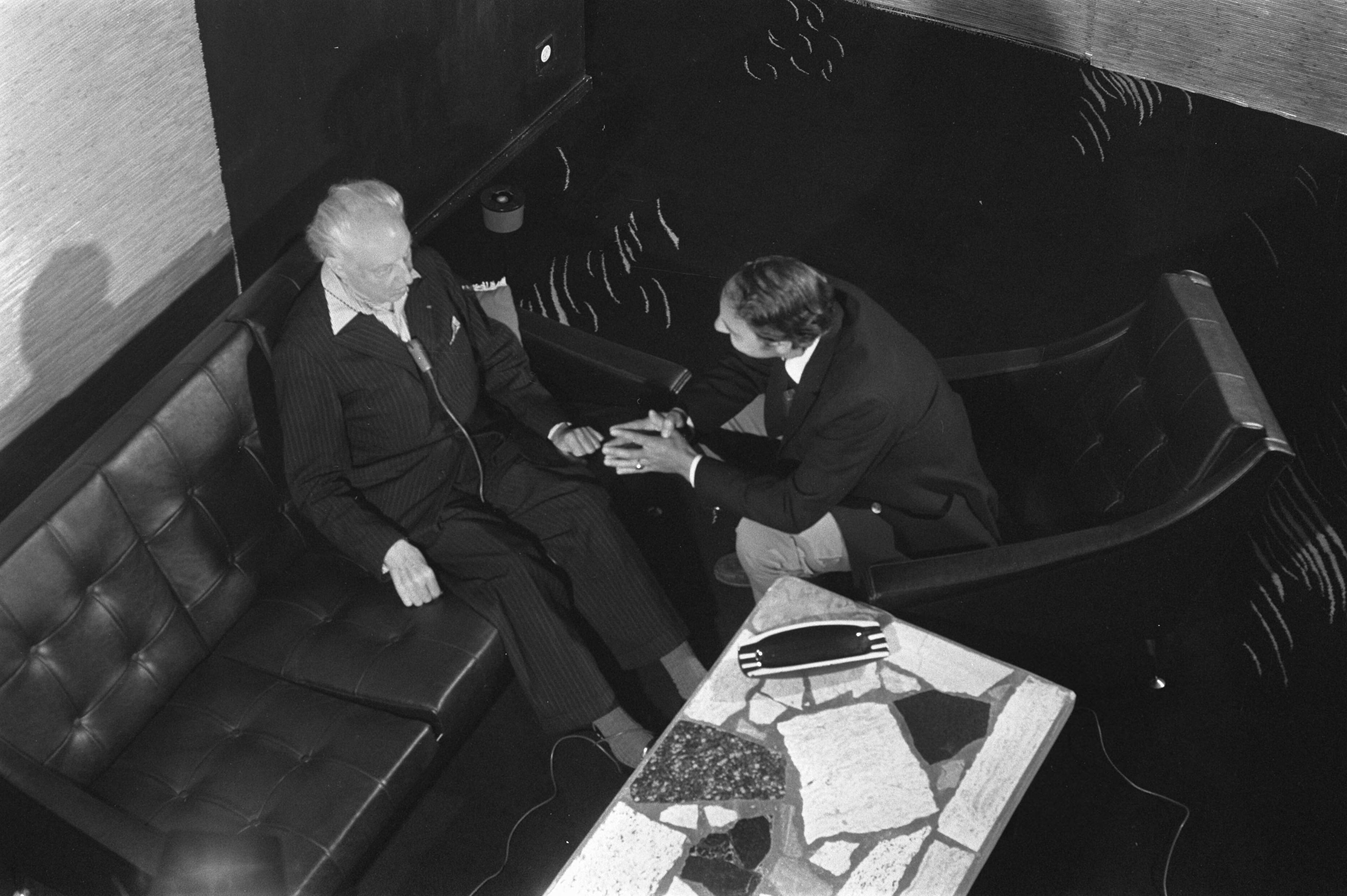 Fotocollectie Anefo — Leopold Stokowsky , 88 jaar , componist USA, houdt persconferentie te Hilversum, kop — Foto: Verhoeff, Bert / Anefo. Licentie: Set B: Rechtenvrij / Publiek Domein. Bron: Nationaal Archief. http://hdl.handle.net/10648/ab9f3b4e-d0b4-102d-bcf8-003048976d84