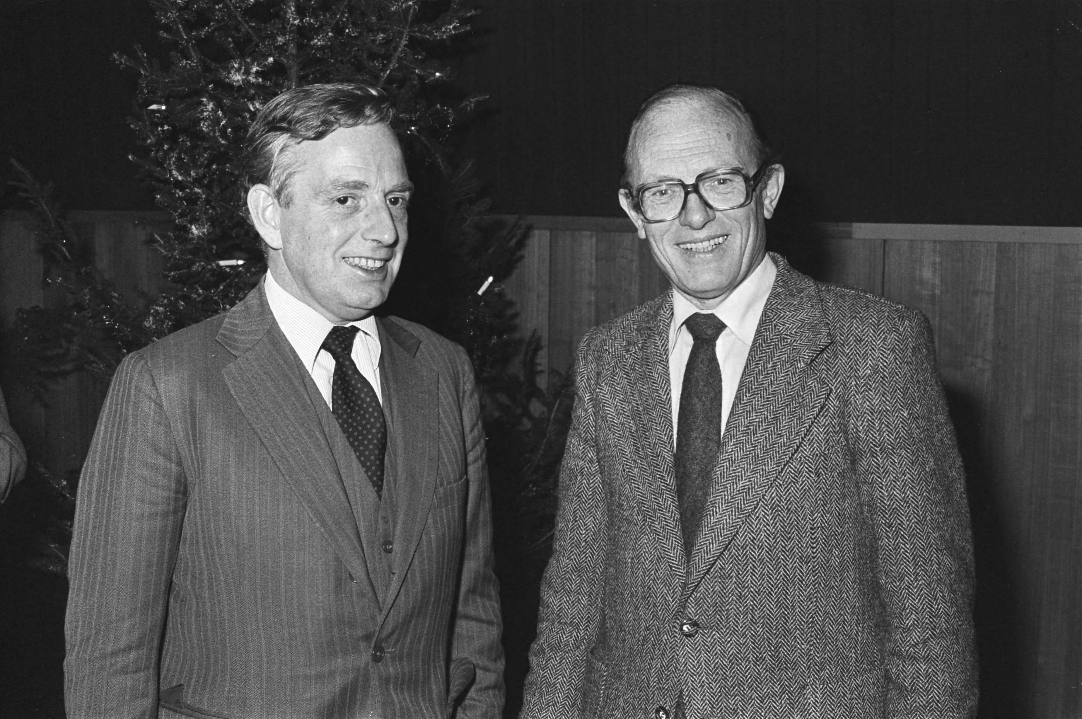 Fotocollectie Anefo — VVD congres in Breda; Korthals Altes (voorzitter) (l) e nieuwe VVD-fractievoorzitter heer Rietkerk — Foto: Suyk, Koen / Anefo. Licentie: Set B: Rechtenvrij / Publiek Domein. Bron: Nationaal Archief. http://hdl.handle.net/10648/aca7ecca-d0b4-102d-bcf8-003048976d84
