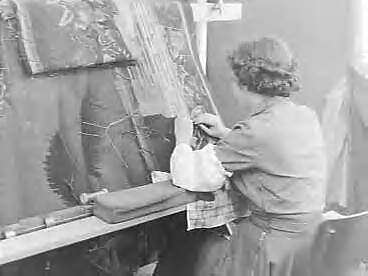Fotocollectie Anefo — Restauratie Nijmeegse wandtapijten te Haarlem — Foto: Pot, Harry / Anefo. Licentie: Set B: Rechtenvrij / Publiek Domein. Bron: Nationaal Archief. http://hdl.handle.net/10648/a94f35c4-d0b4-102d-bcf8-003048976d84