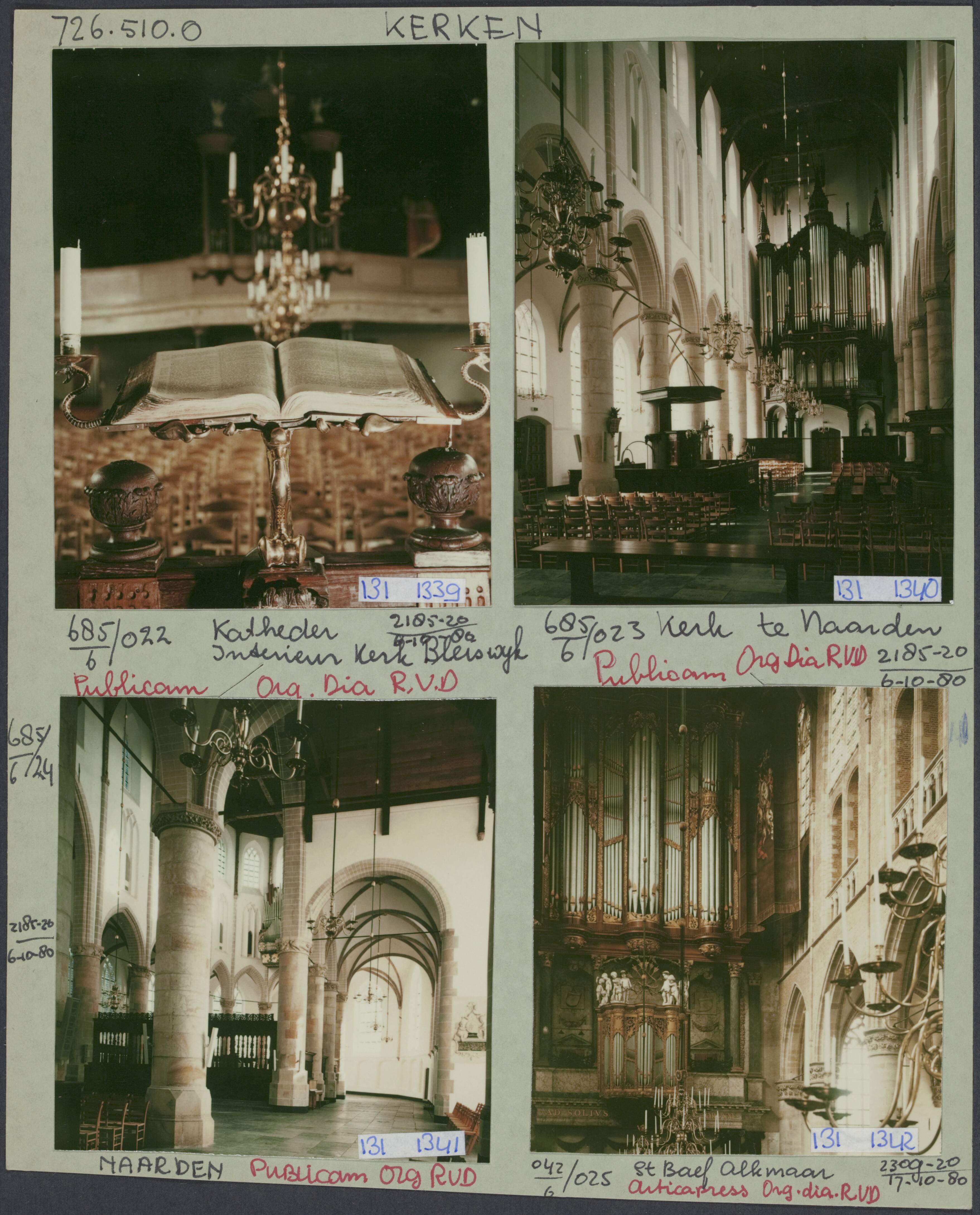Fotocollectie Rijksvoorlichtingsdienst Eigen — Kerk te Naarden — Foto: Publicam / Hartemink, Piet. Licentie: Set B: Rechtenvrij / Publiek Domein. Bron: Nationaal Archief. http://hdl.handle.net/10648/af523070-d0b4-102d-bcf8-003048976d84