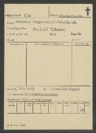 Hugo Adolf Friedrich Nitsche