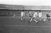 Feyenoord tegen NEC 5-1, Posthumus scoort 1-0 voor Feyenoord