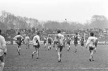 Telstar tegen Feyenoord 1-3, nr. 15a Posthumus (links) in actie