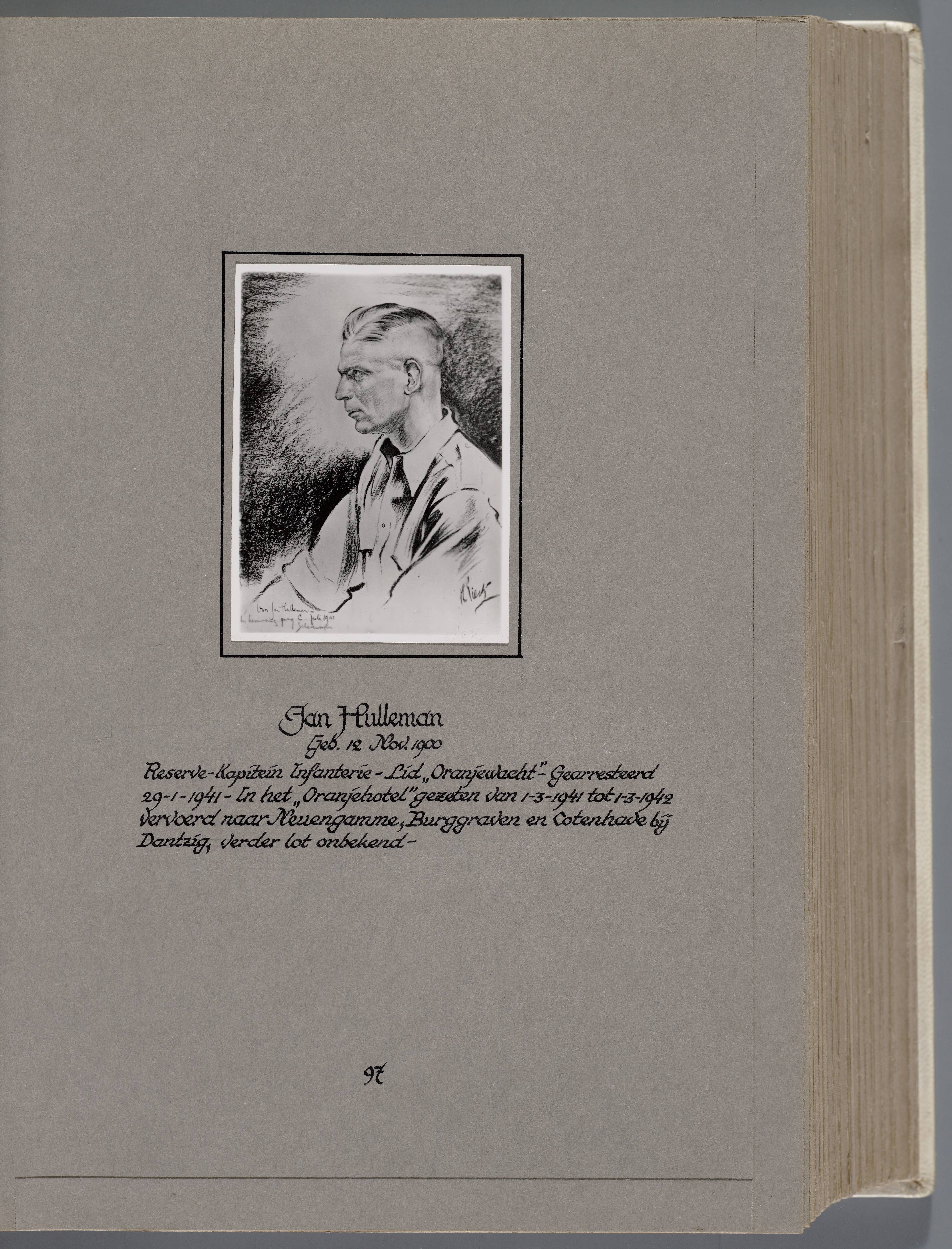 Stichting Oranjehotel: Doodenboeken Jan Hulleman